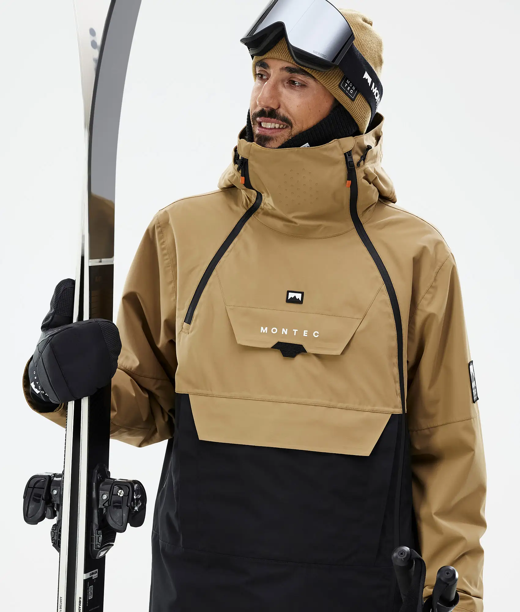 Doom Ski Jacket Men Gold/Black