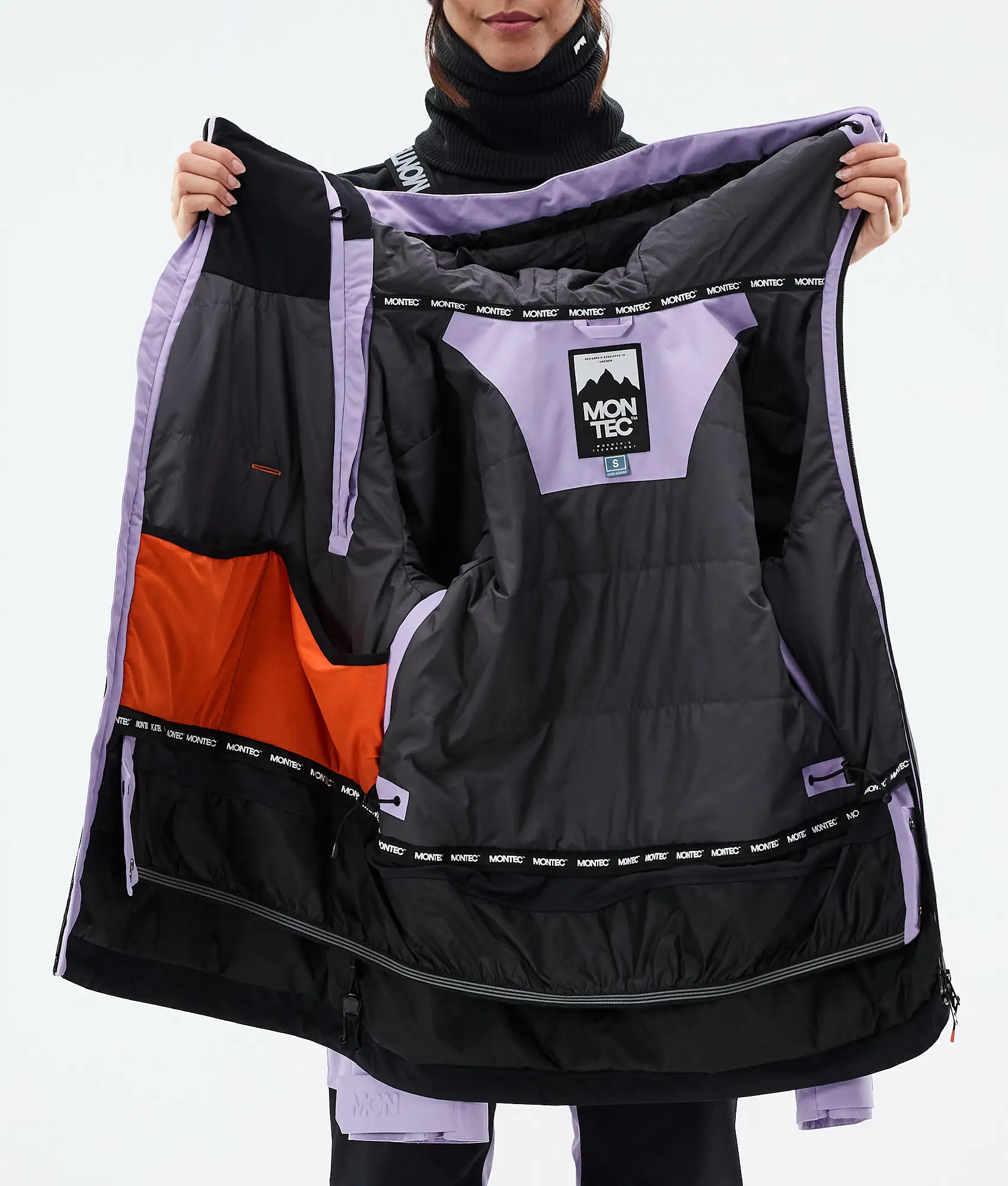 Doom W Ski Jacket Women Faded Violet/Black