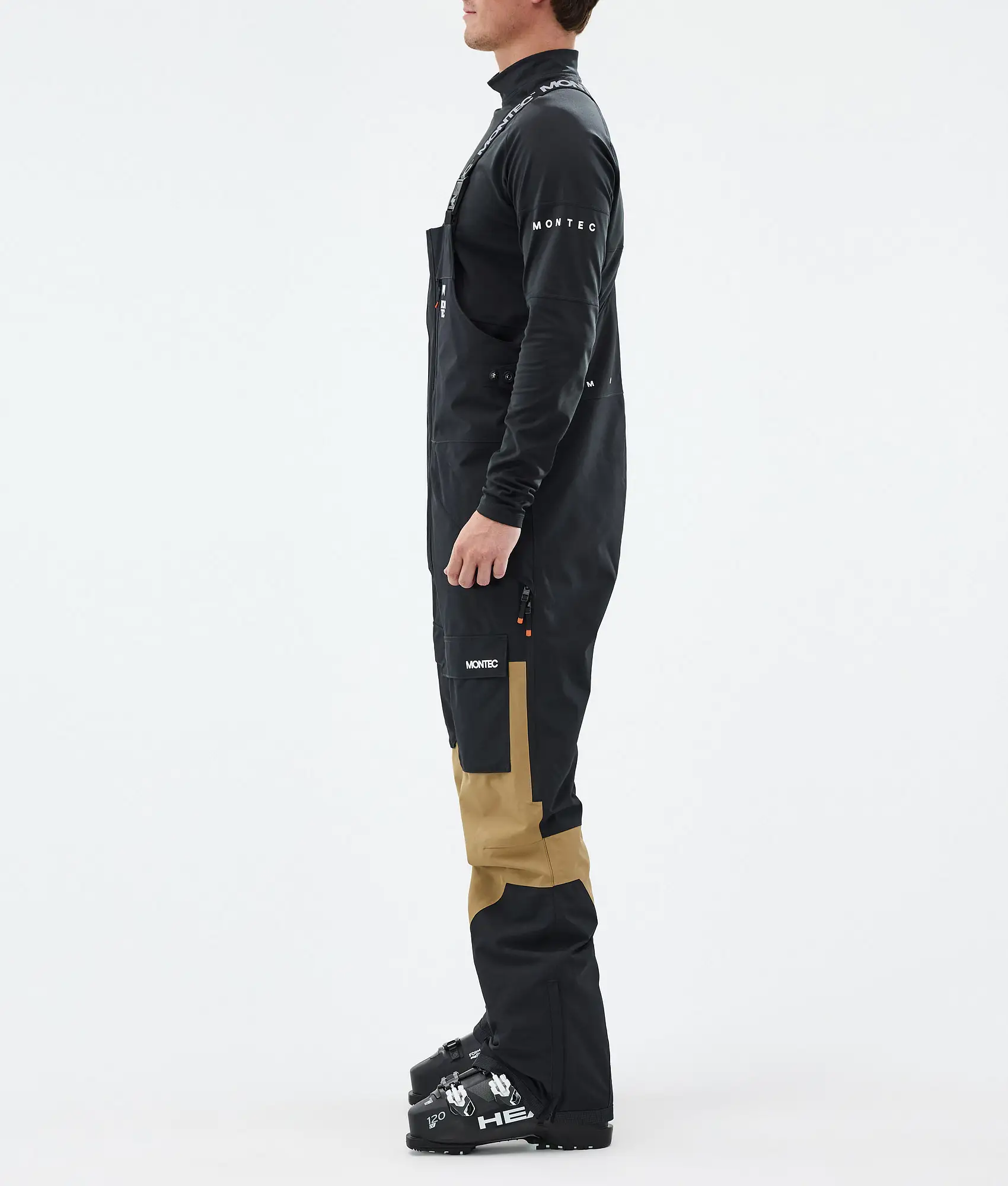Fawk Ski Pants Men Black/Gold
