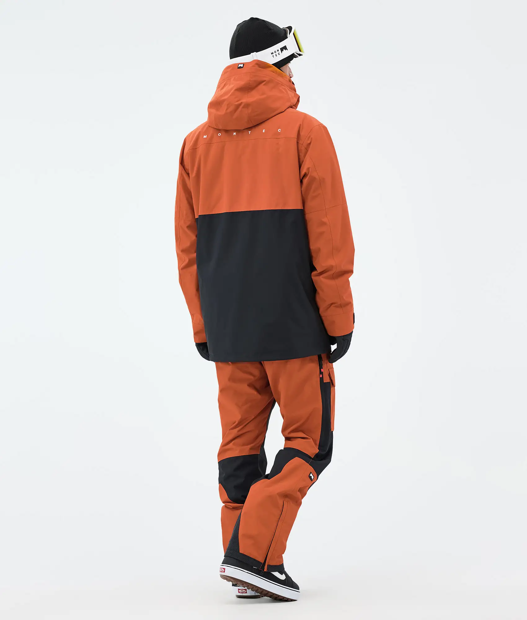 Doom Snowboard Jacket Men Burned Orange/Black
