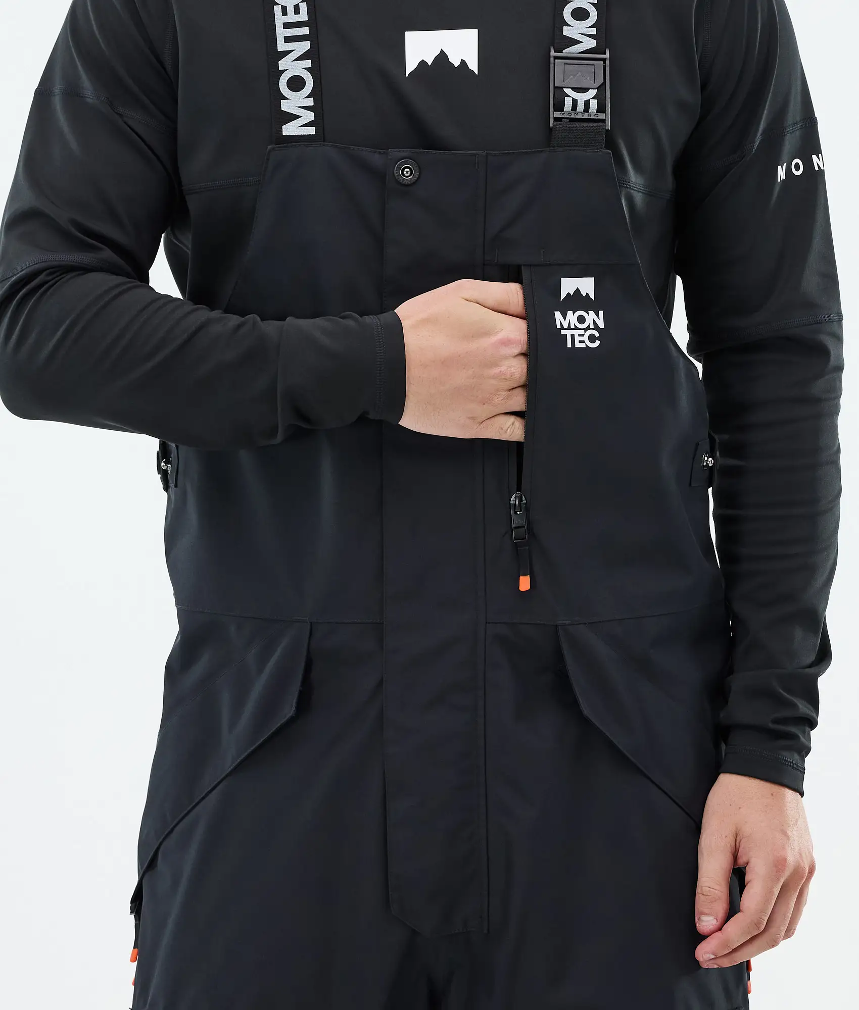 Fawk Snowboard Pants Men Black/Atlantic