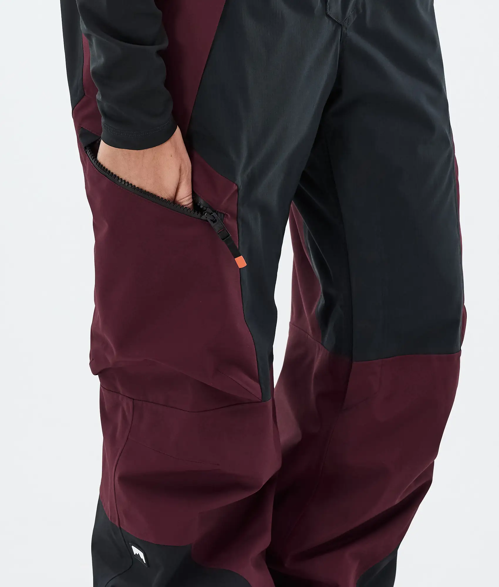 Dozer W Ski Pants Women Burgundy/Black