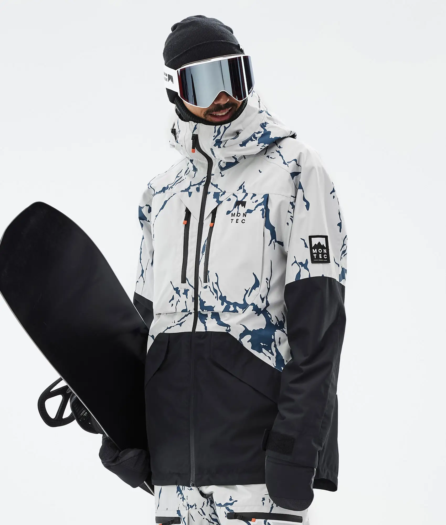 Arch Snowboard Jacket Men Ice/Black Renewed