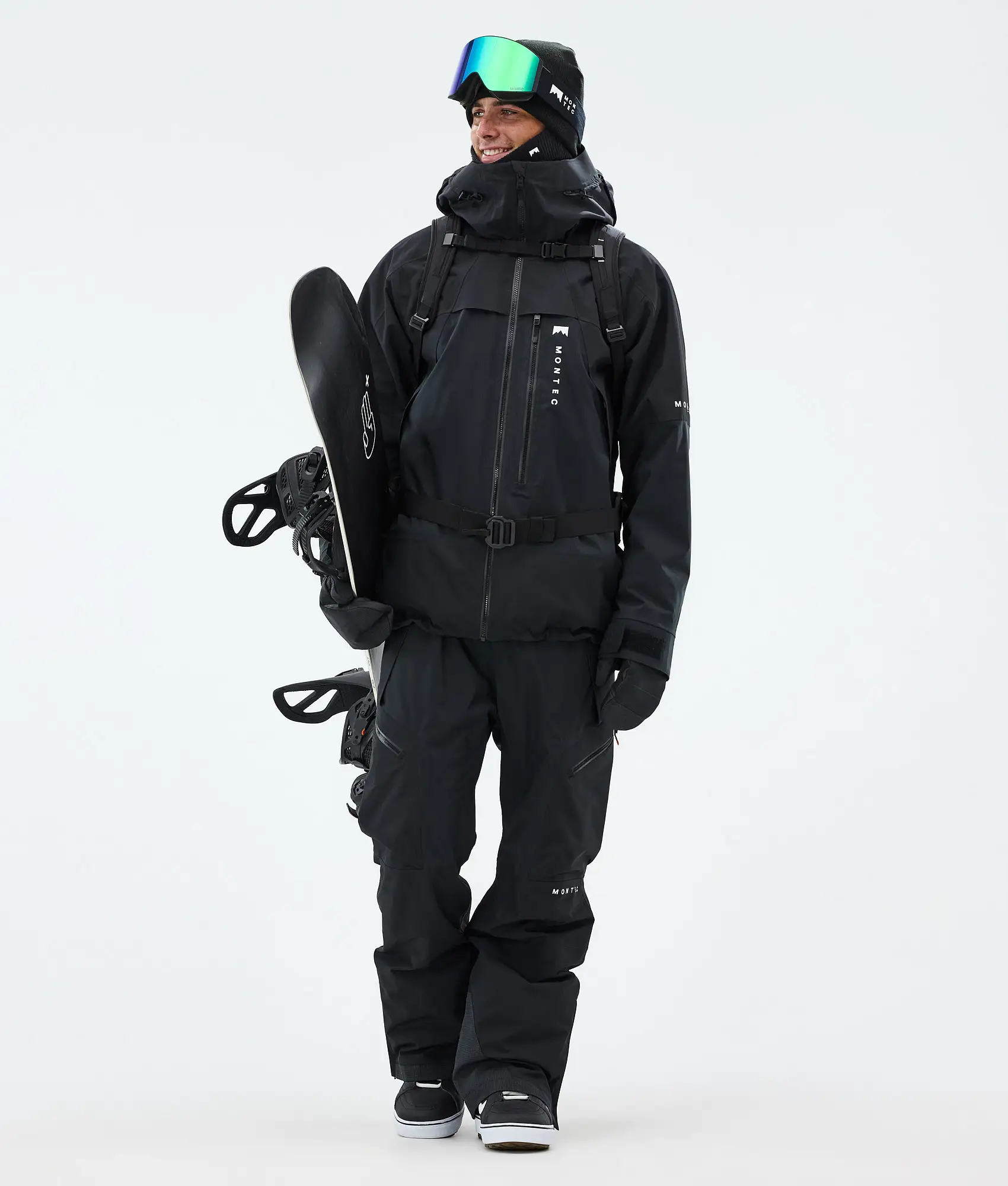Oracle/Dozer Snowboard Outfit Men Black