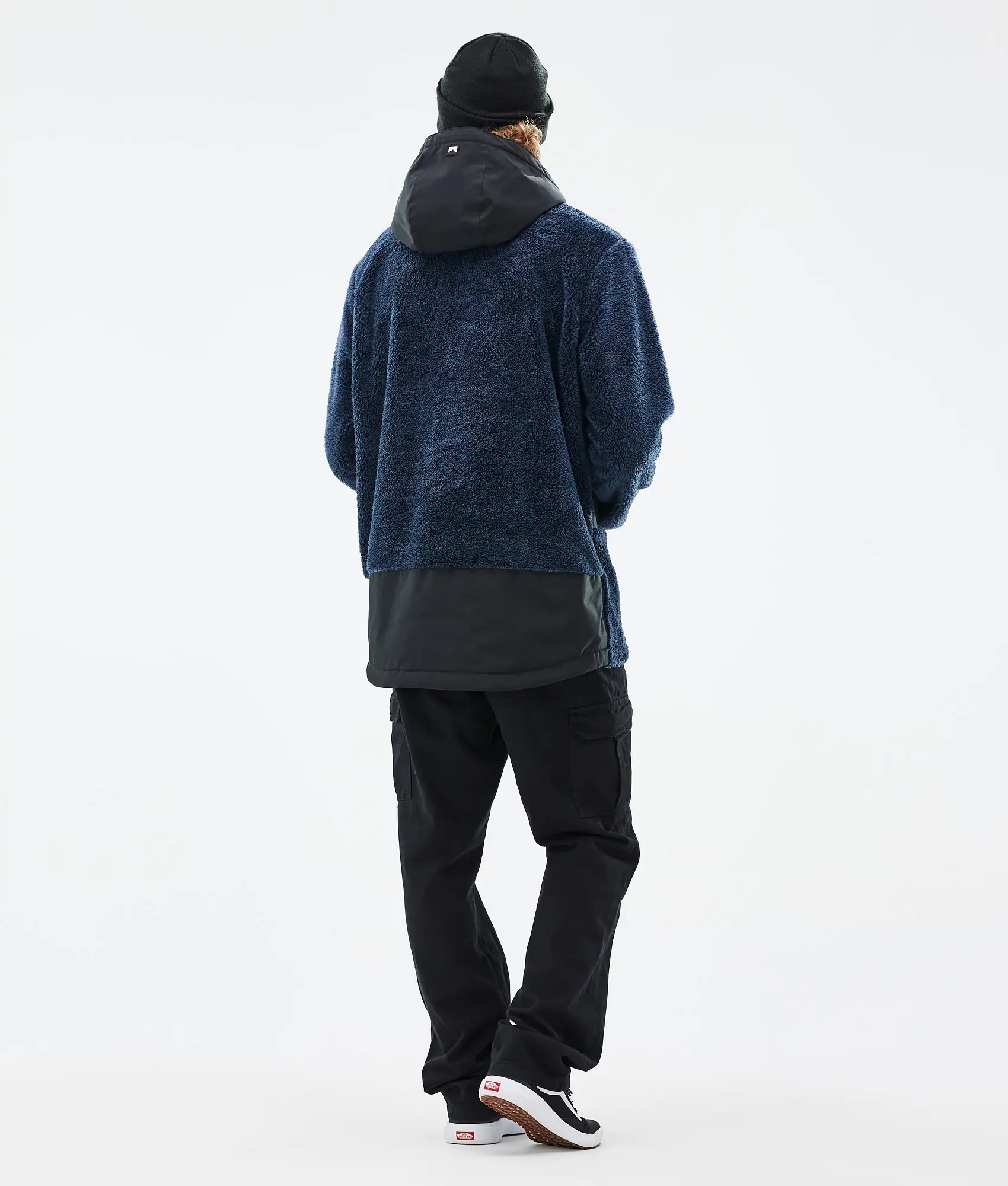 Lima Fleece Hoodie Men Dark Blue/Black