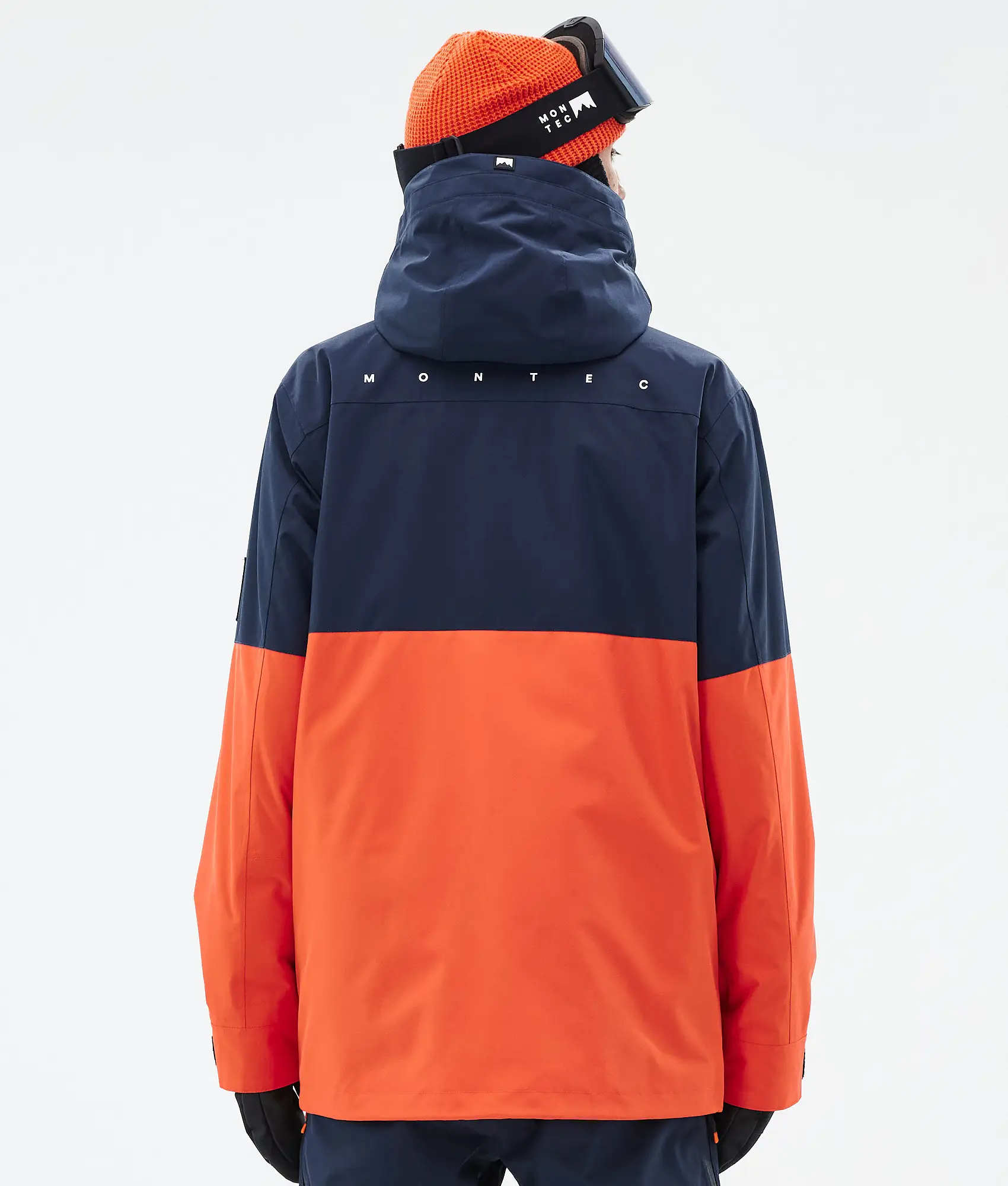 Doom Snowboard Jacket Men Dark Blue/Black/Orange