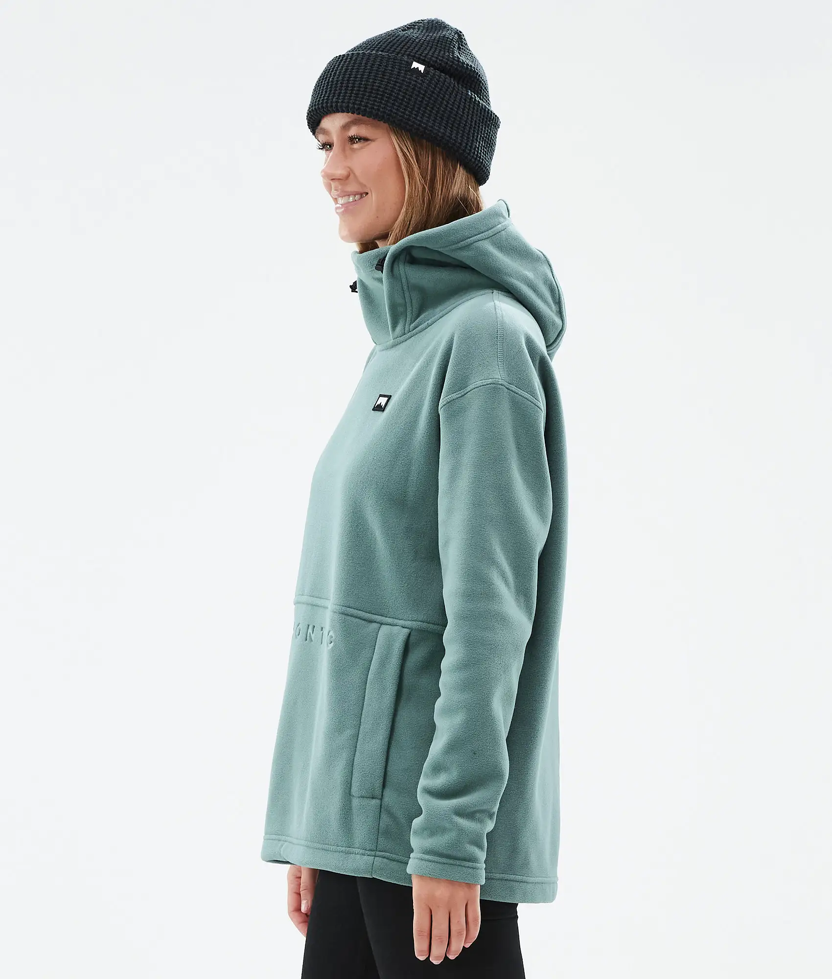 Delta W Fleece Hoodie Women Atlantic