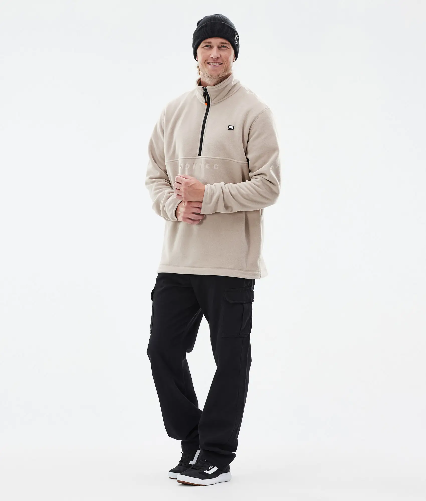 Echo Fleece Sweater Men Sand