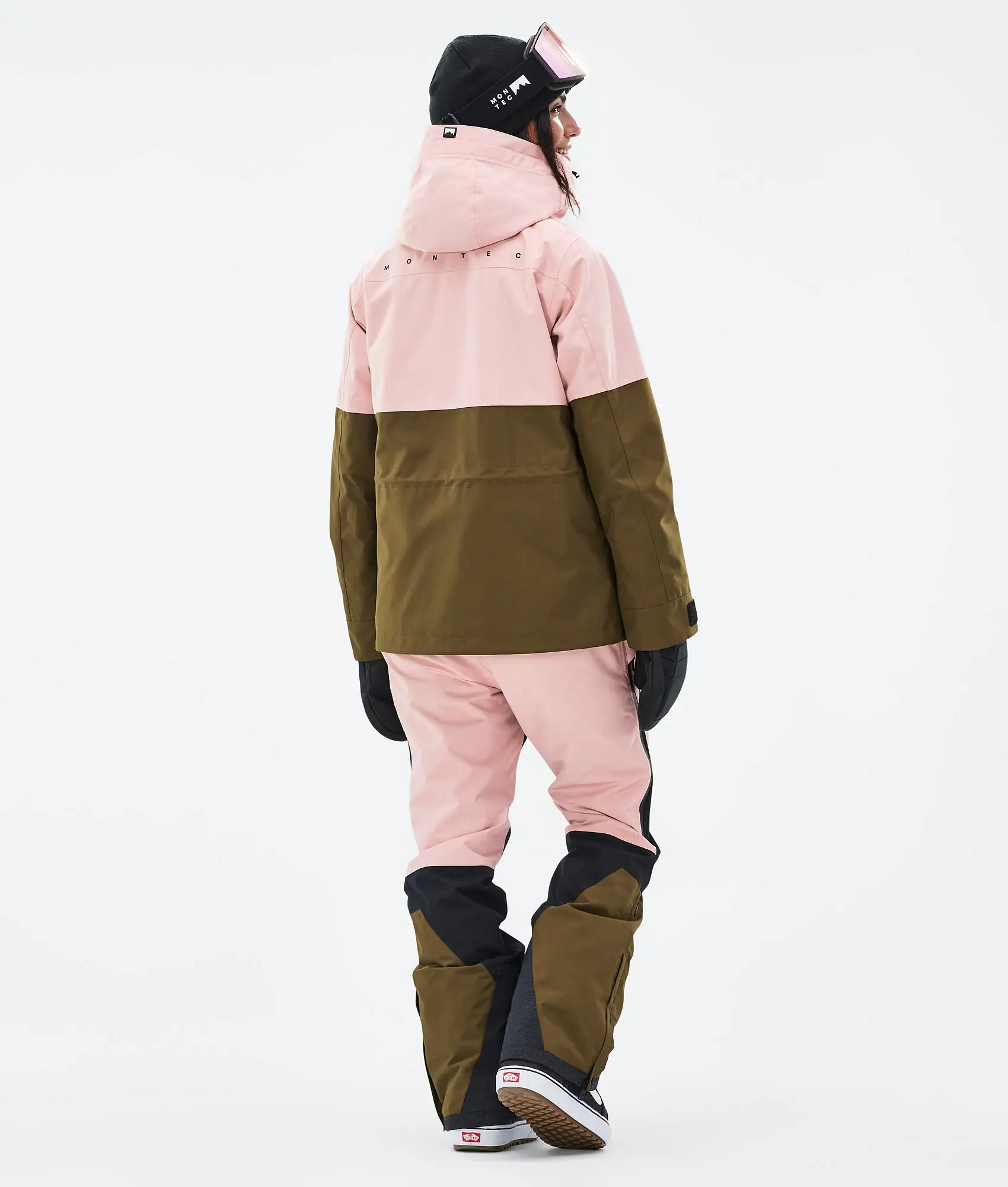 Doom W/Fawk W Snowboard Outfit Women Soft Pink/Black/Fatigue