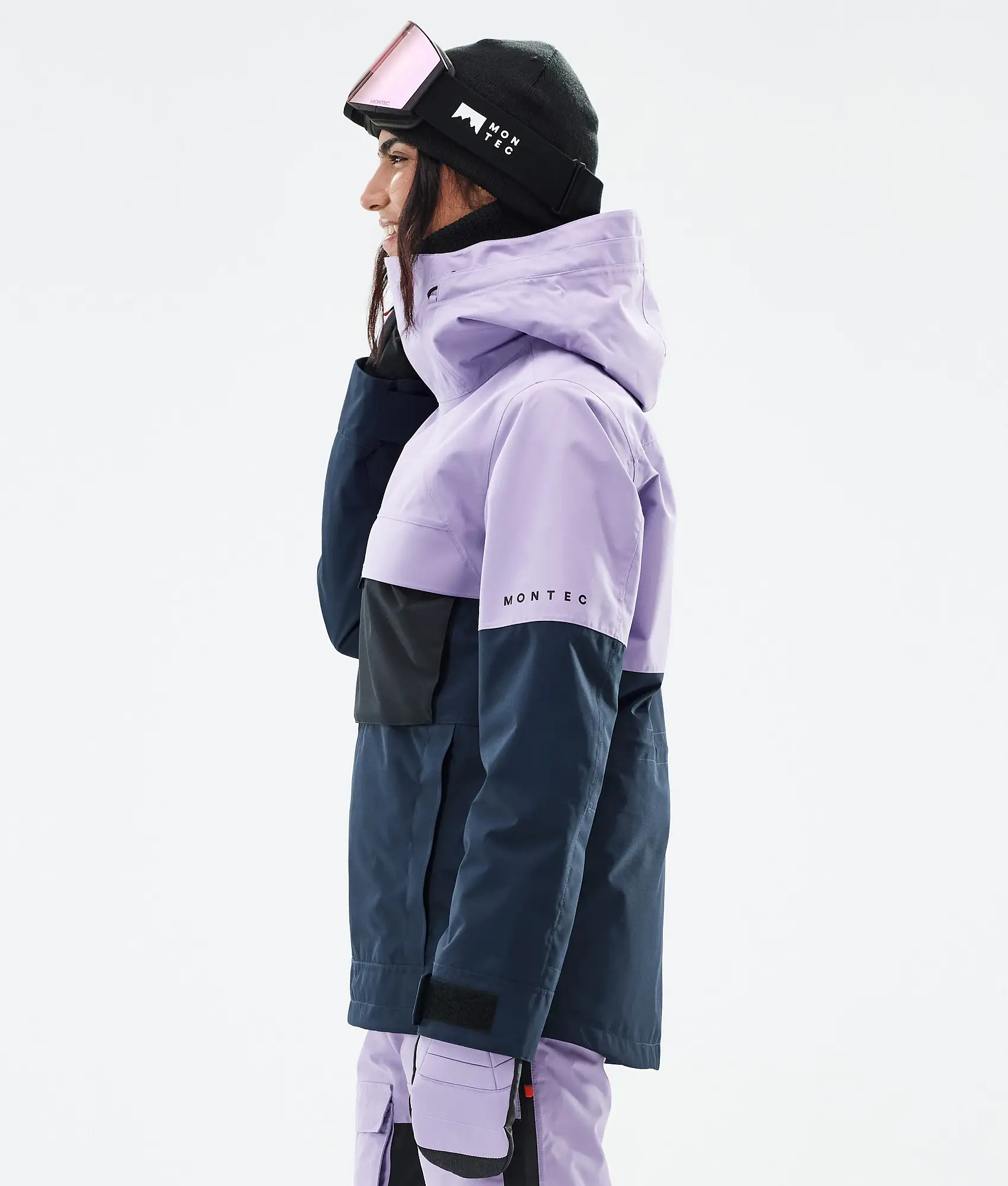 Dune W Snowboard Jacket Women Faded Violet/Black/Dark Blue