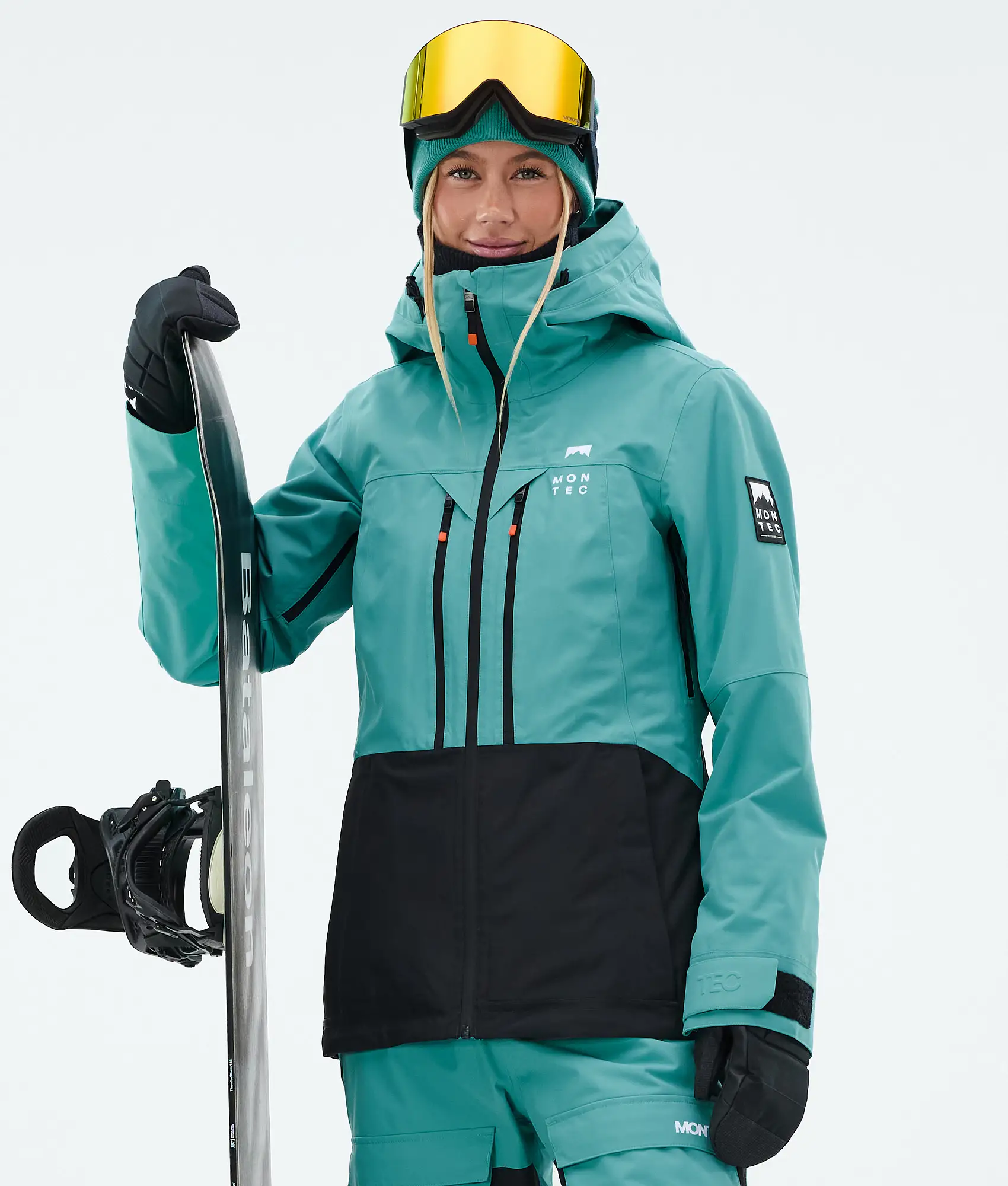 Moss W Snowboard Jacket Women Turquoise/Black