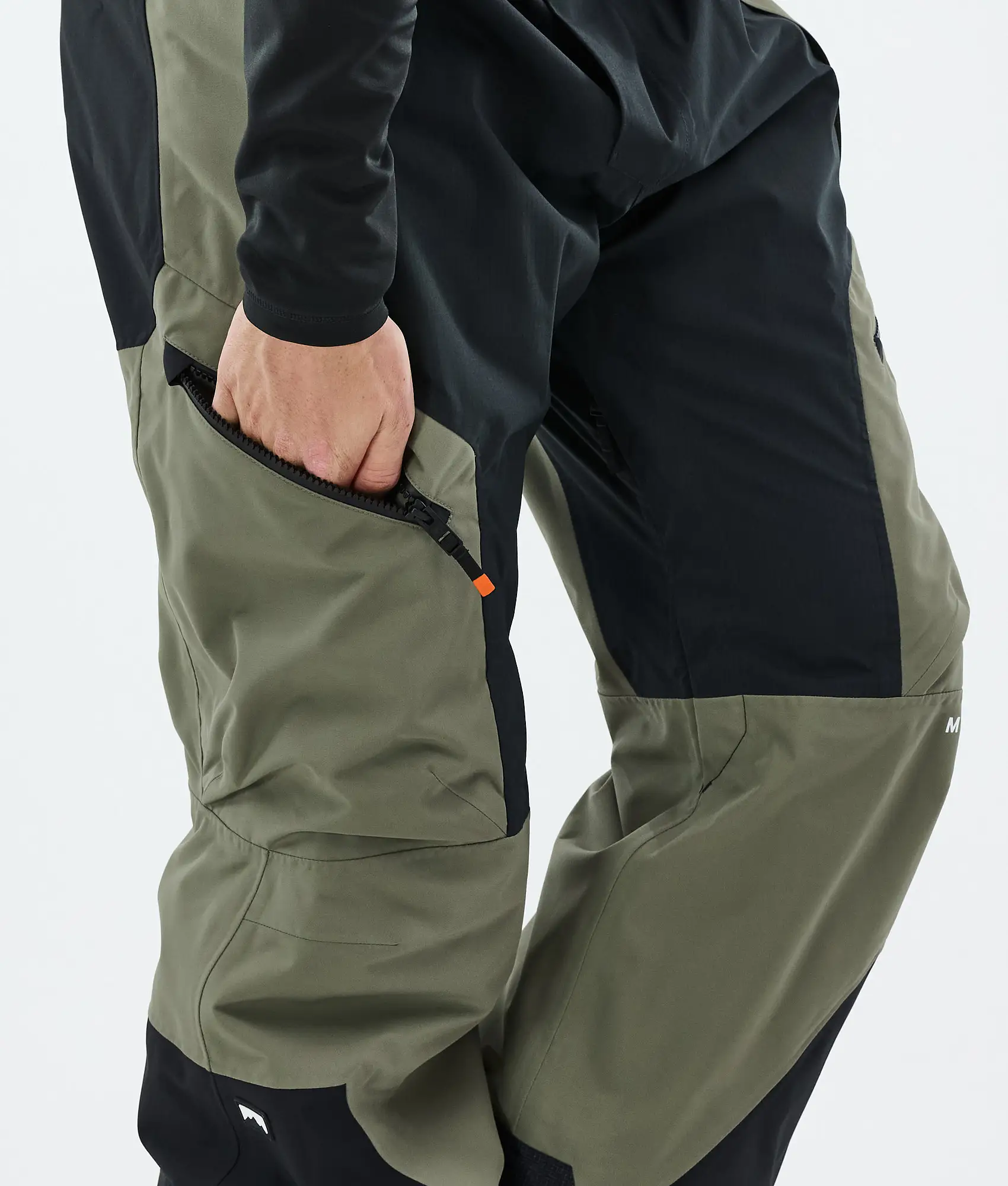 Dozer Snowboard Pants Men Greenish/Black
