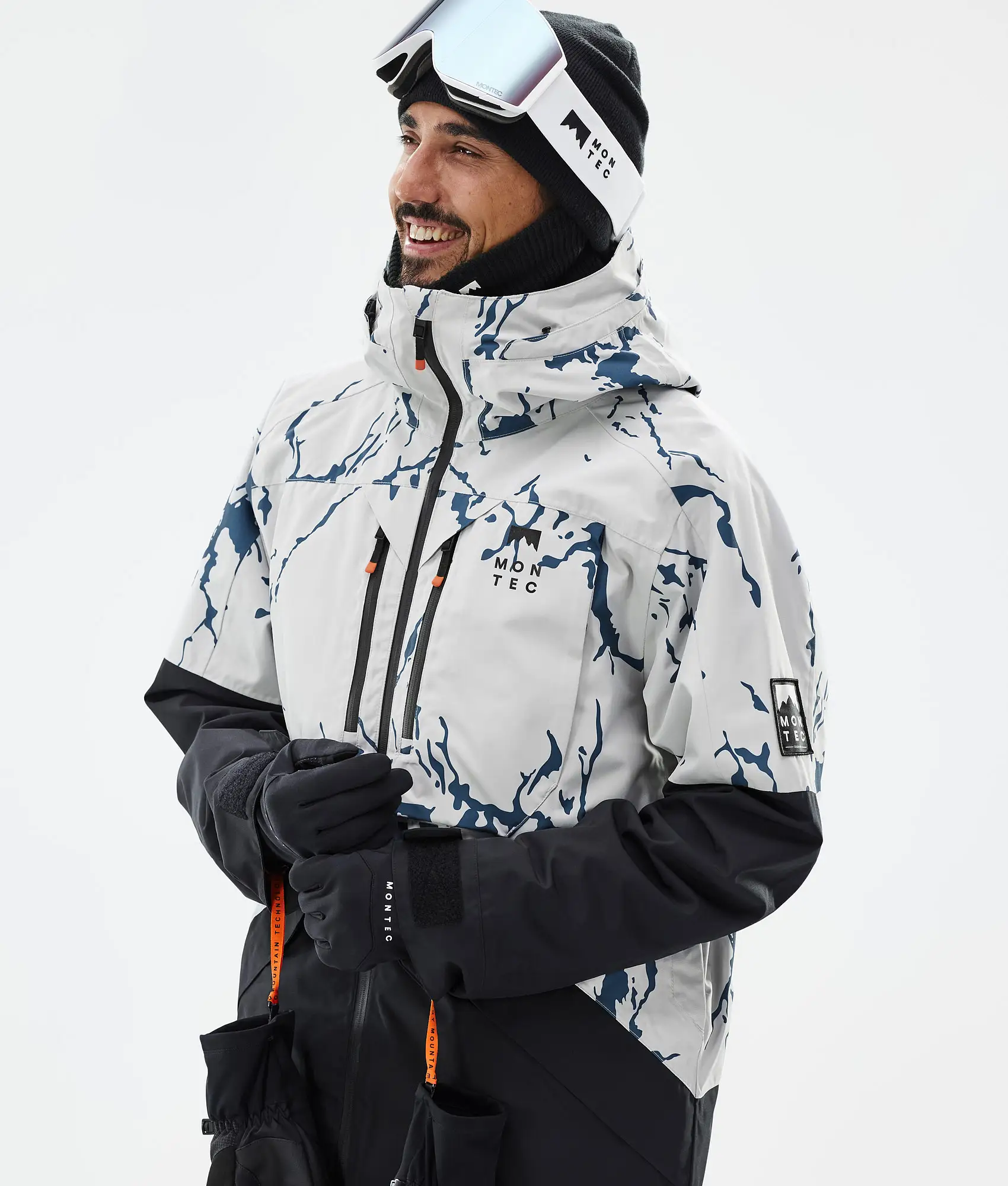 Arch Ski Jacket Men Ice/Black