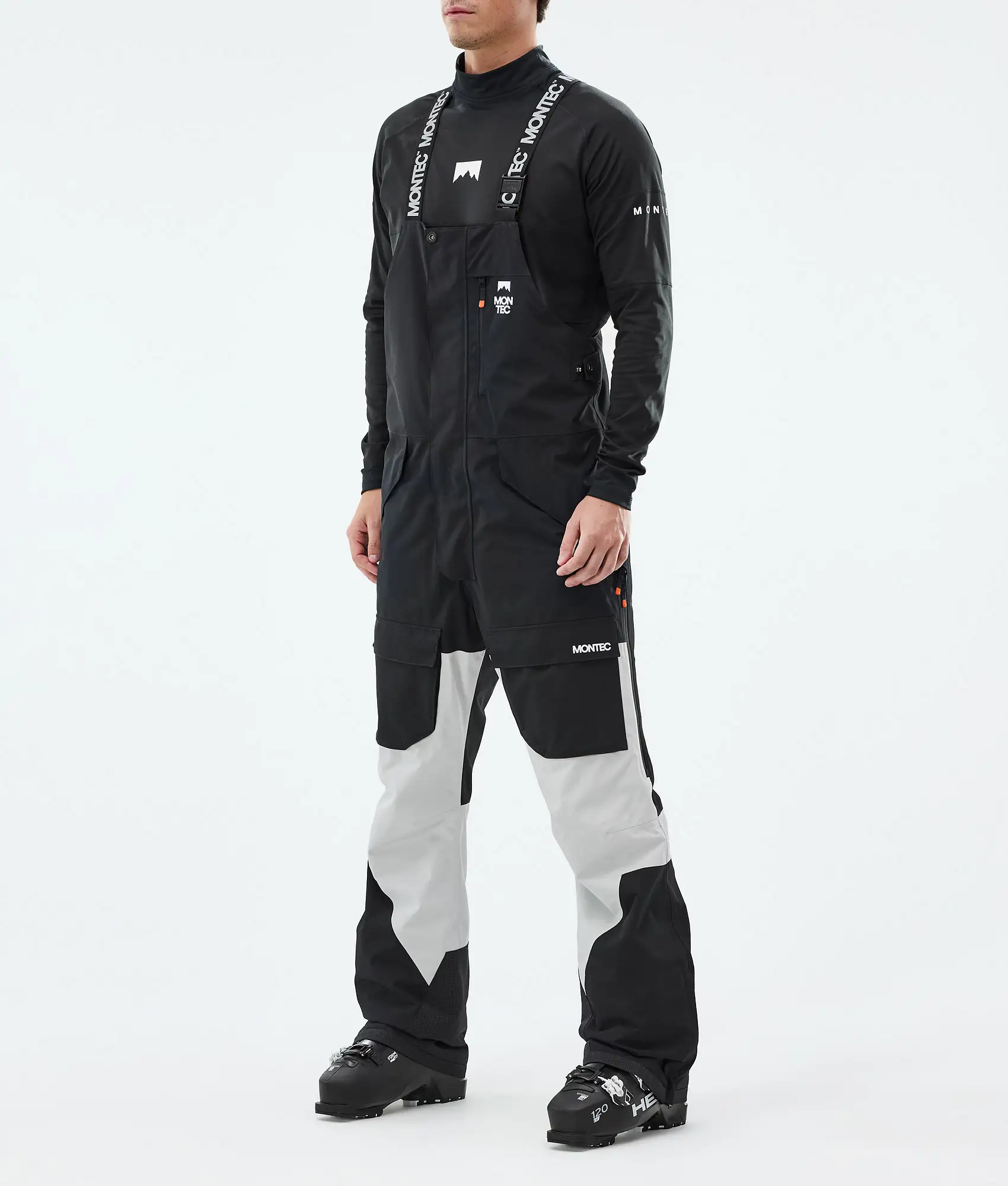 Fawk Ski Pants Men Black/Light Grey