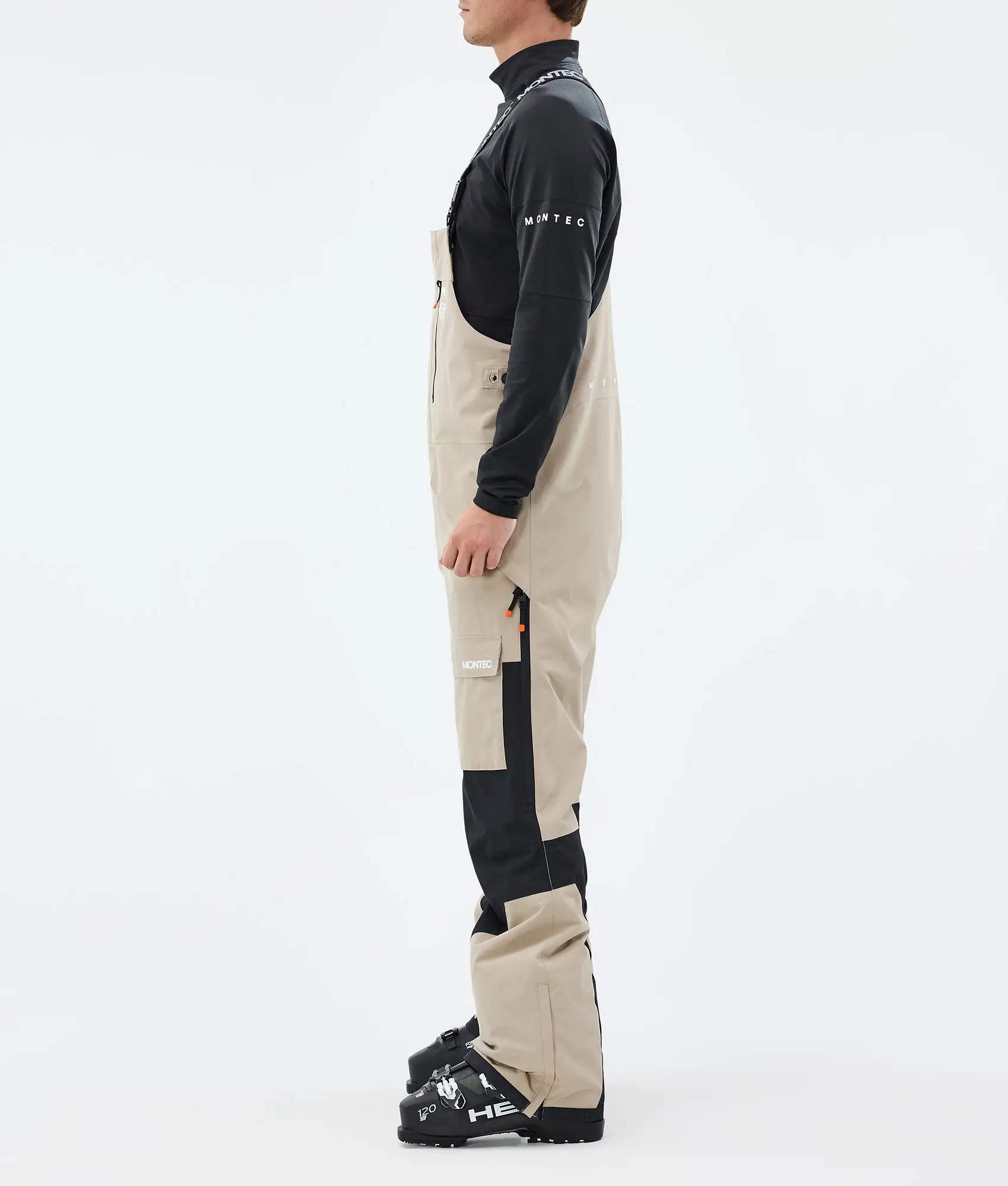 Fawk Ski Pants Men Sand/Black