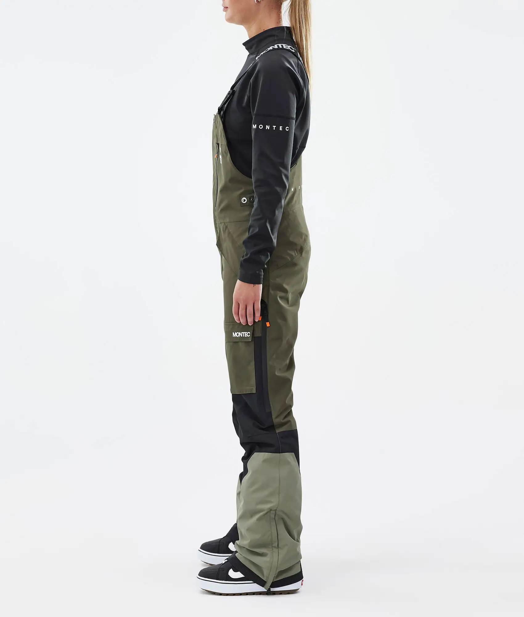 Fawk W Snowboard Pants Women Olive Green/Black/Greenish