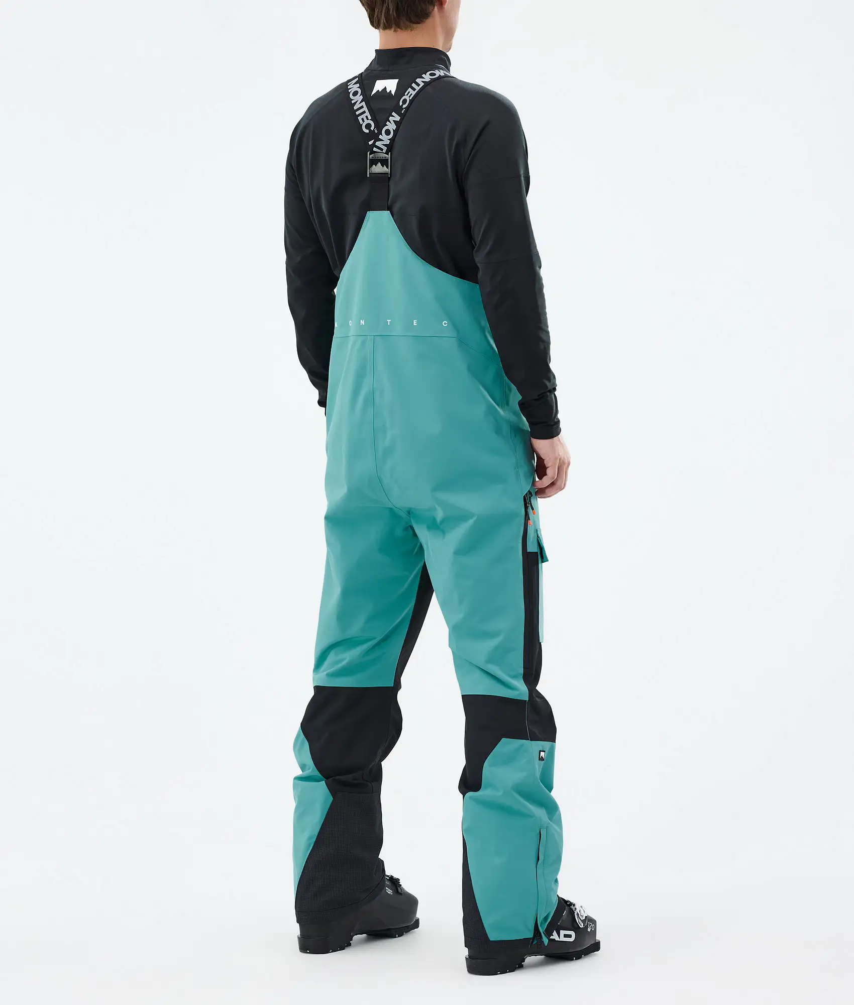 Fawk Ski Pants Men Turquoise/Black