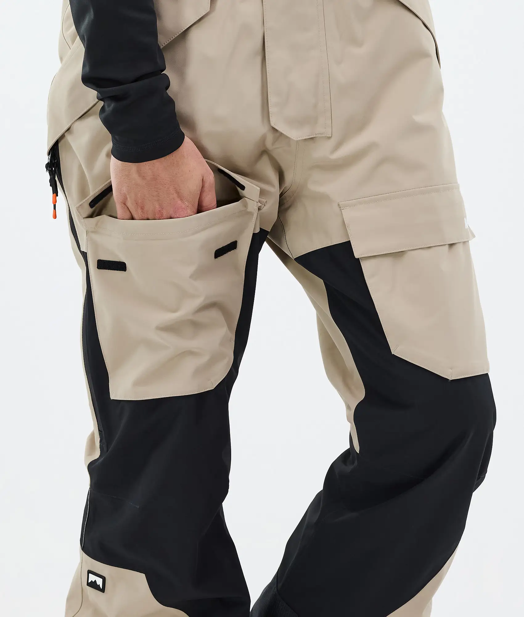 Fawk Snowboard Pants Men Sand/Black