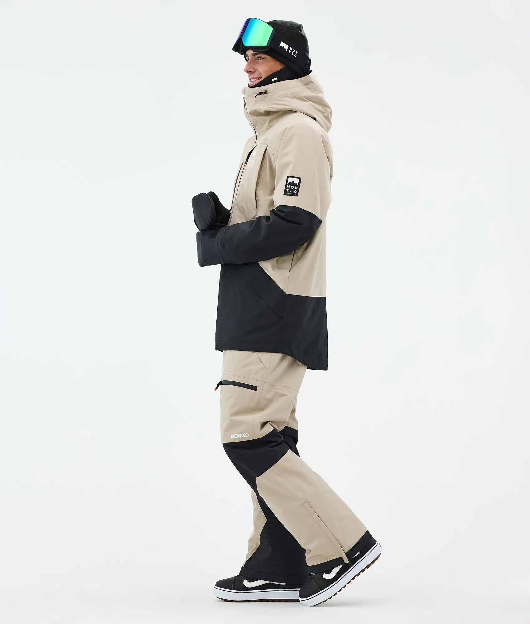 Arch Snowboard Jacket Men Sand/Black