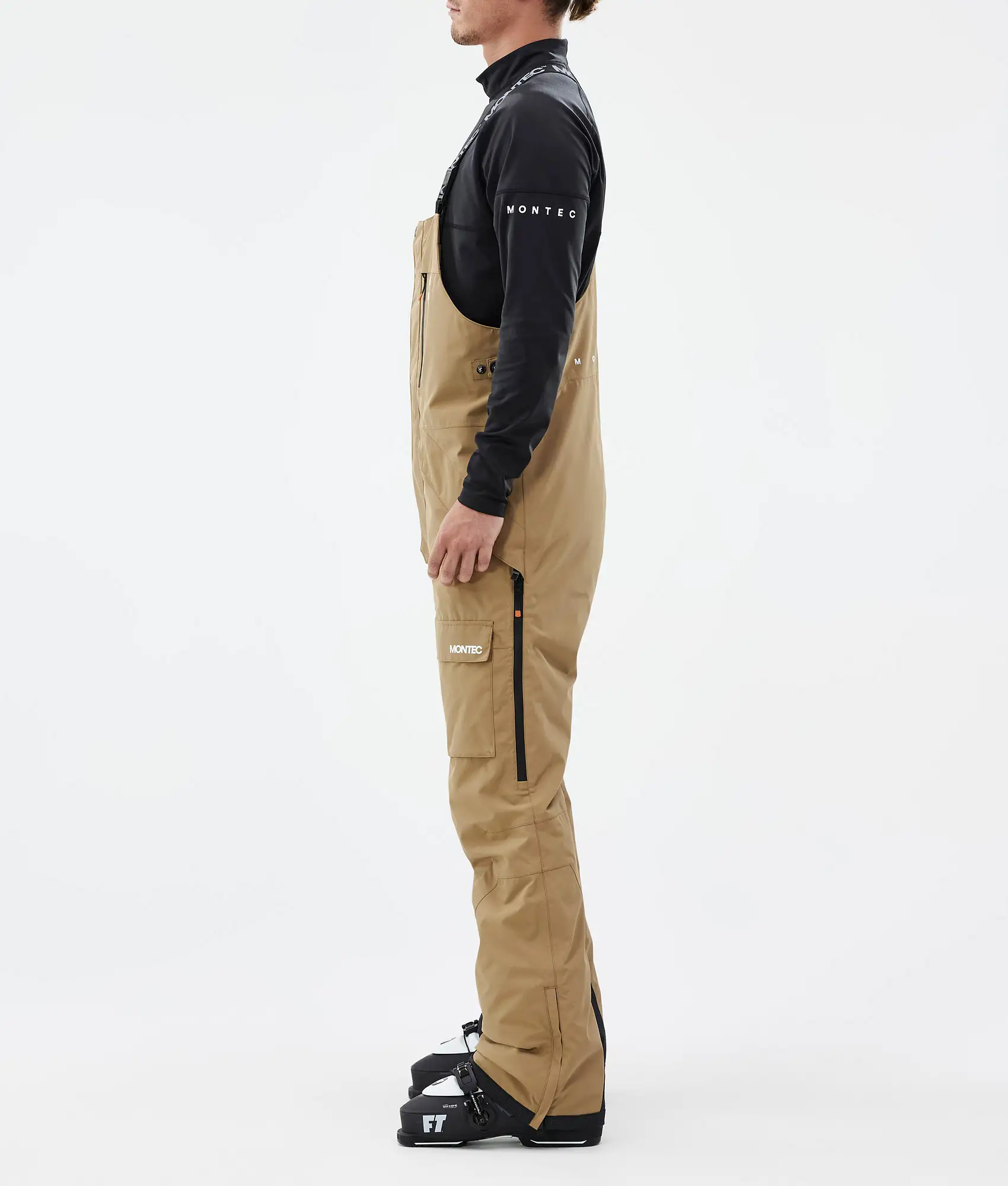 Fawk Ski Pants Men Gold
