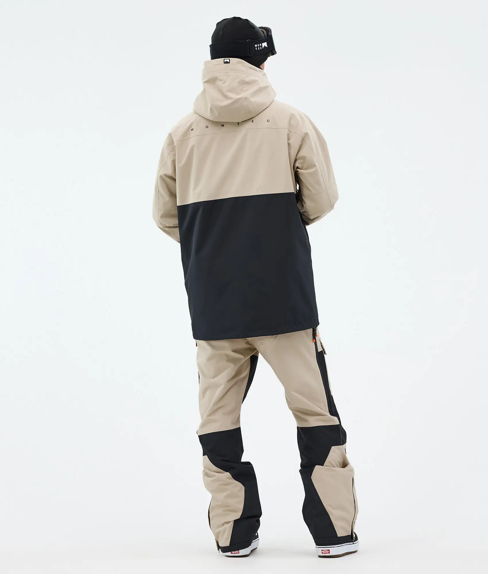 Doom Snowboard Jacket Men Sand/Black Renewed