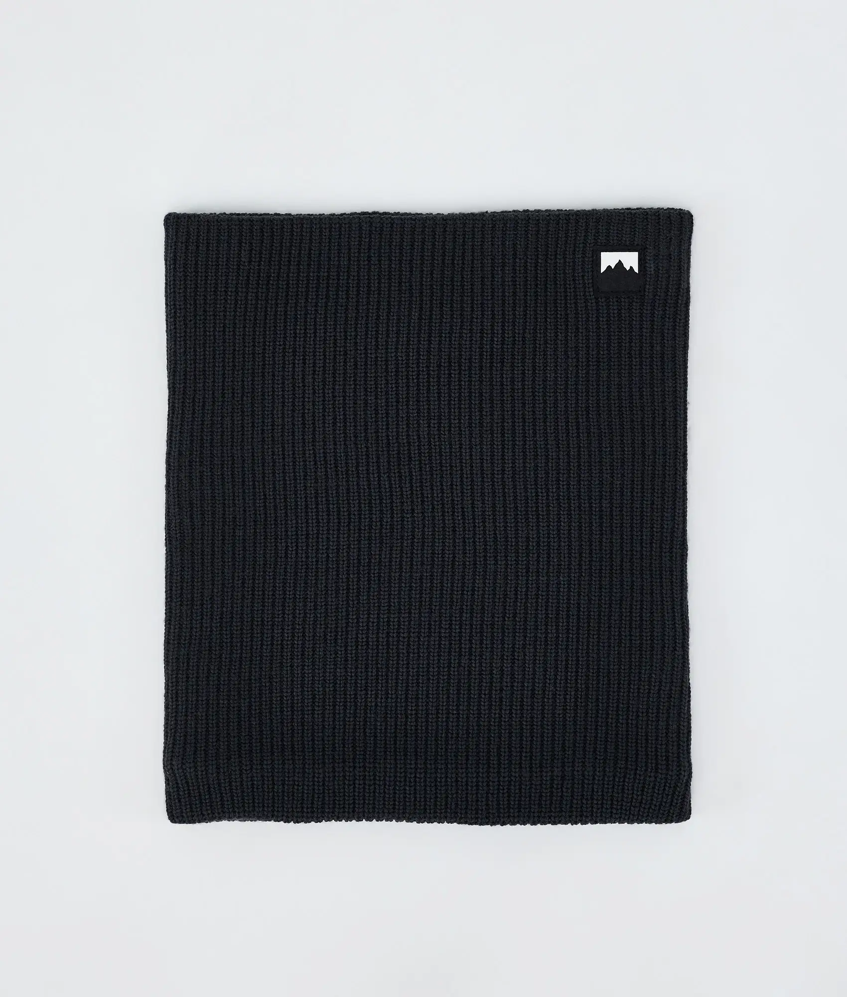 Classic Knitted Facemask Black