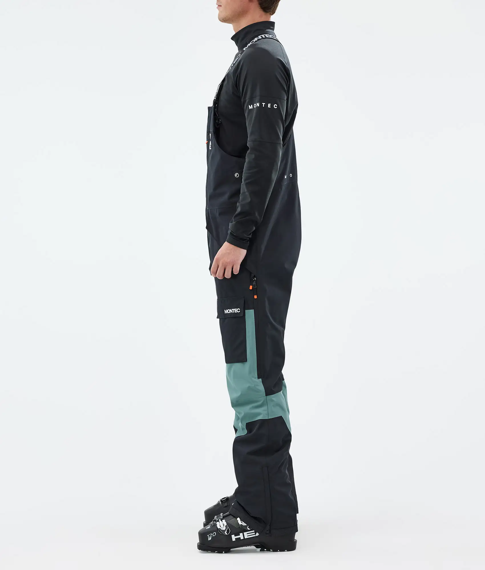 Fawk Ski Pants Men Black/Atlantic