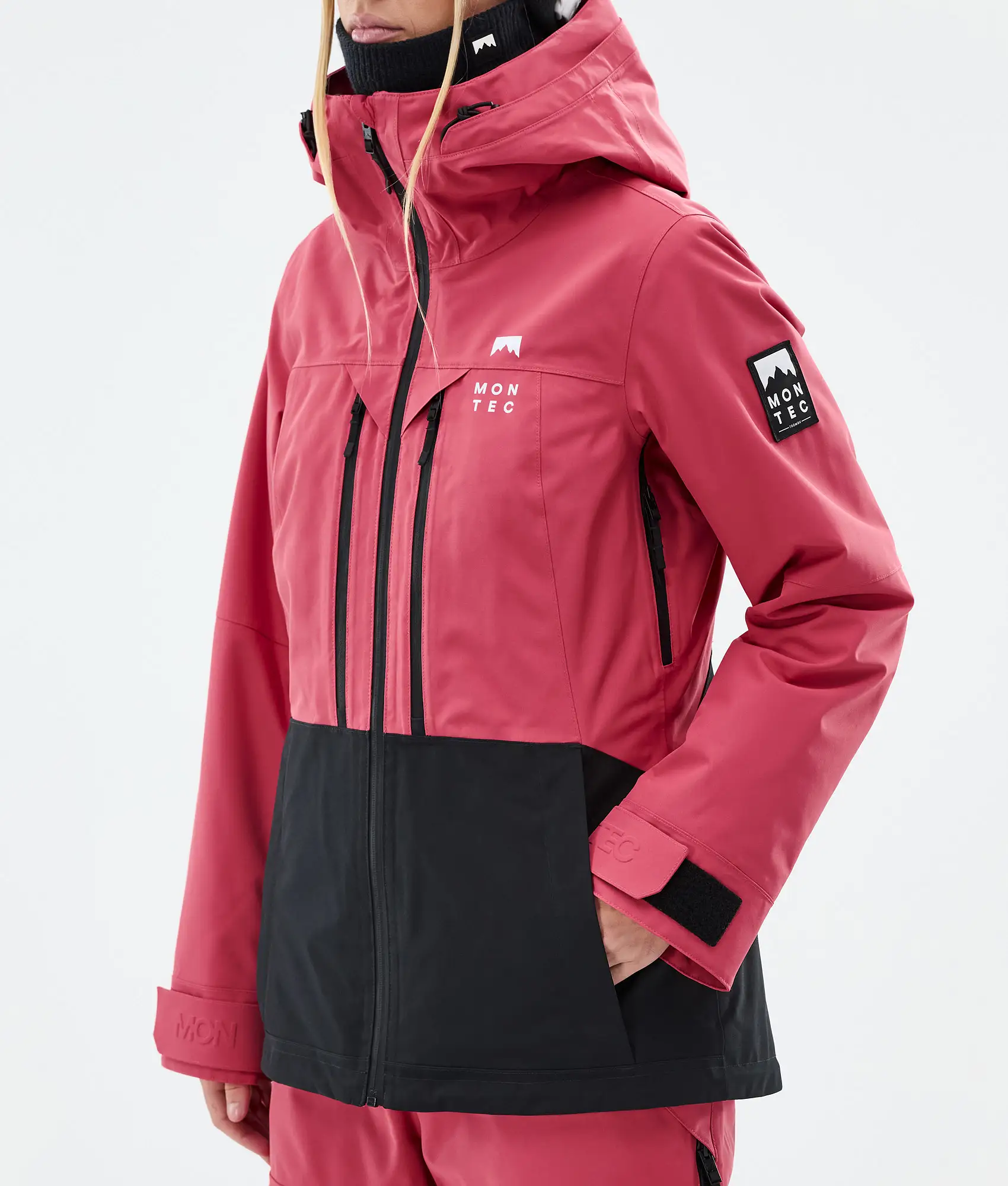 Moss W Ski Jacket Women Light Red/Black