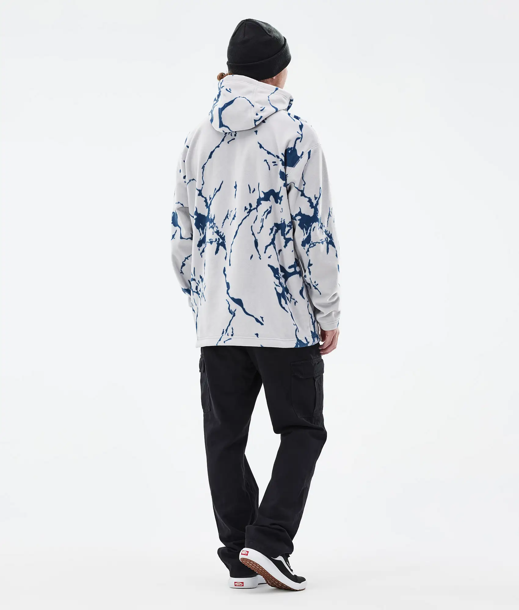 Delta Fleece Hoodie Men Ice