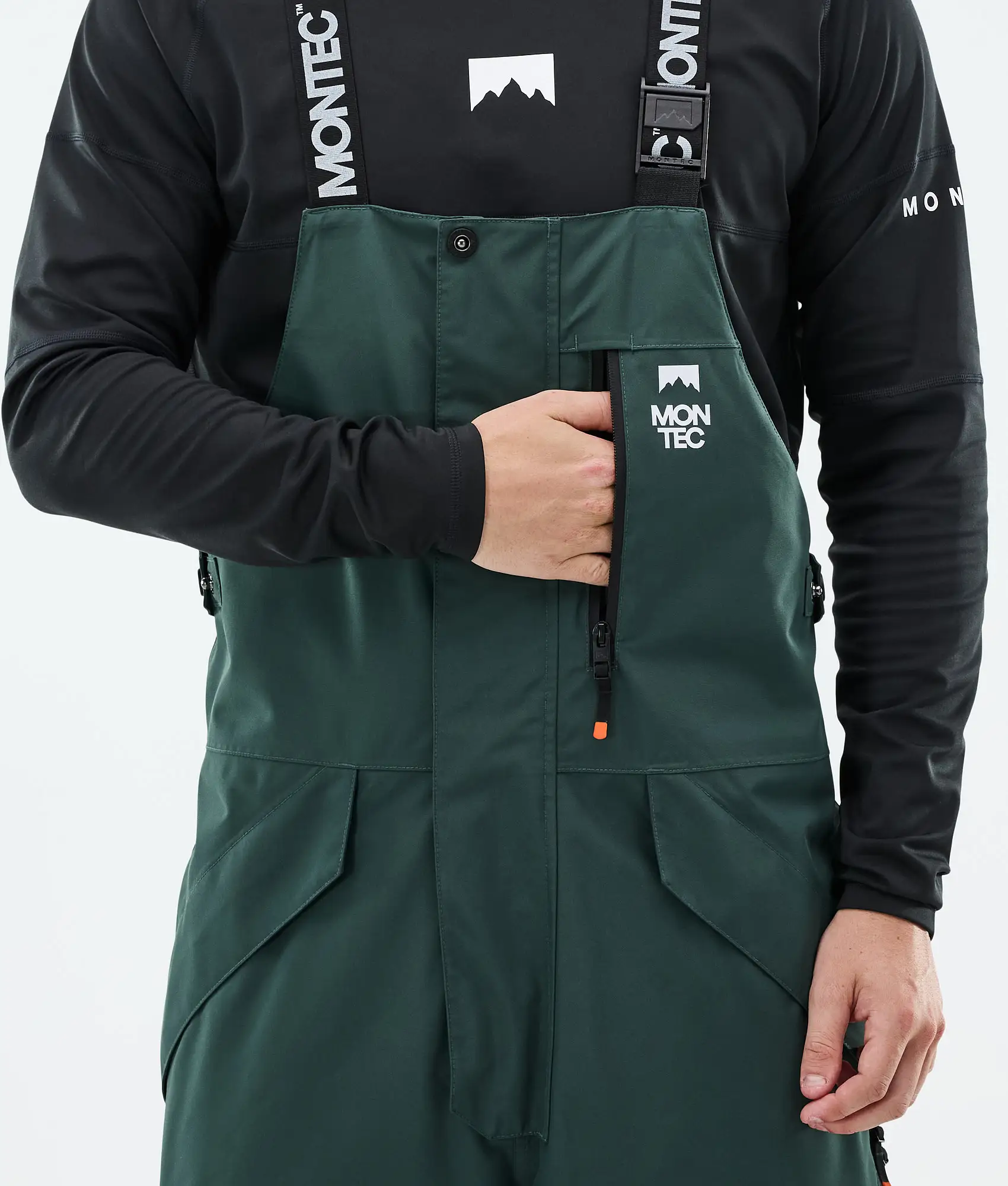 Fawk Snowboard Pants Men Dark Atlantic/Black