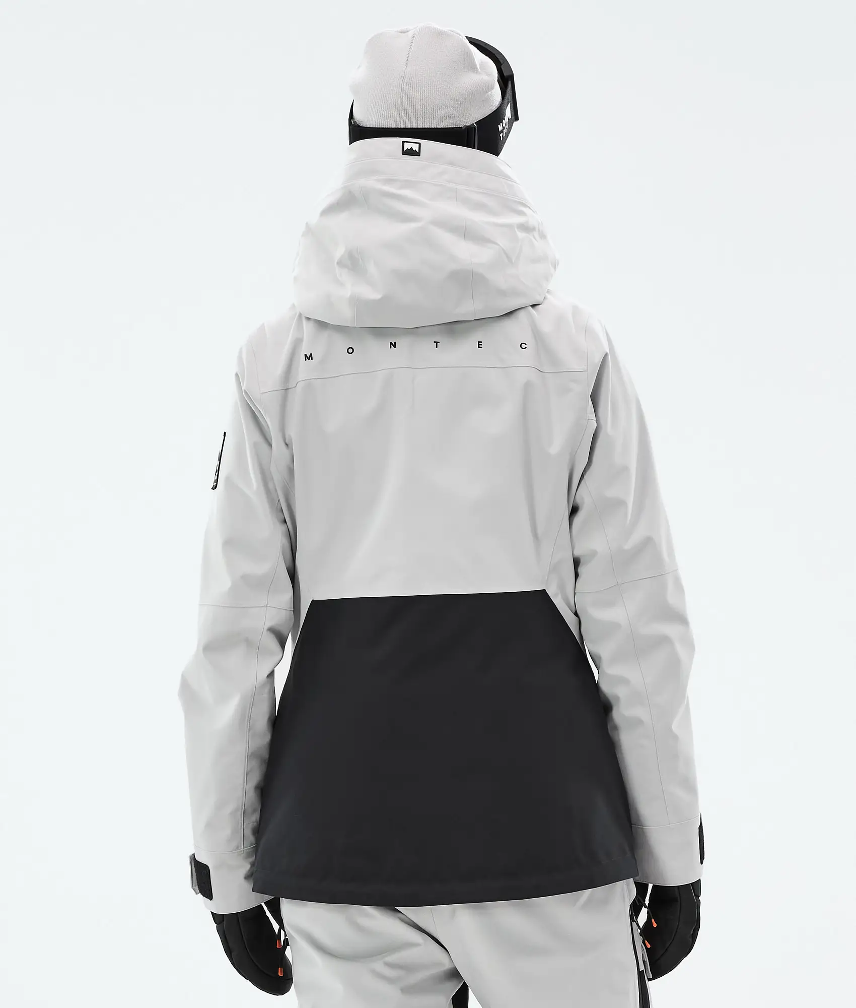 Moss W Ski Jacket Women Light Grey/Black