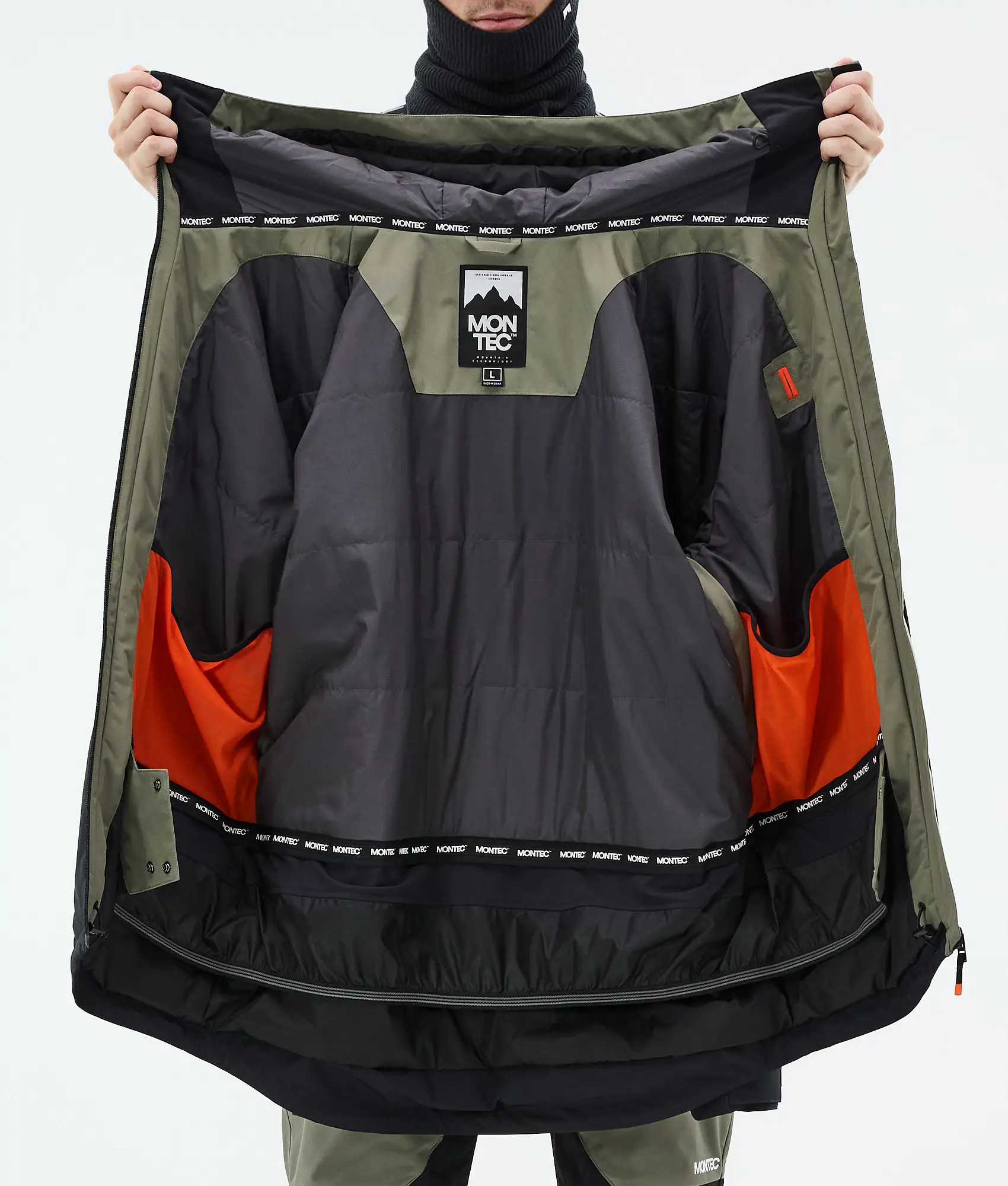 Arch Ski Jacket Men Greenish/Black