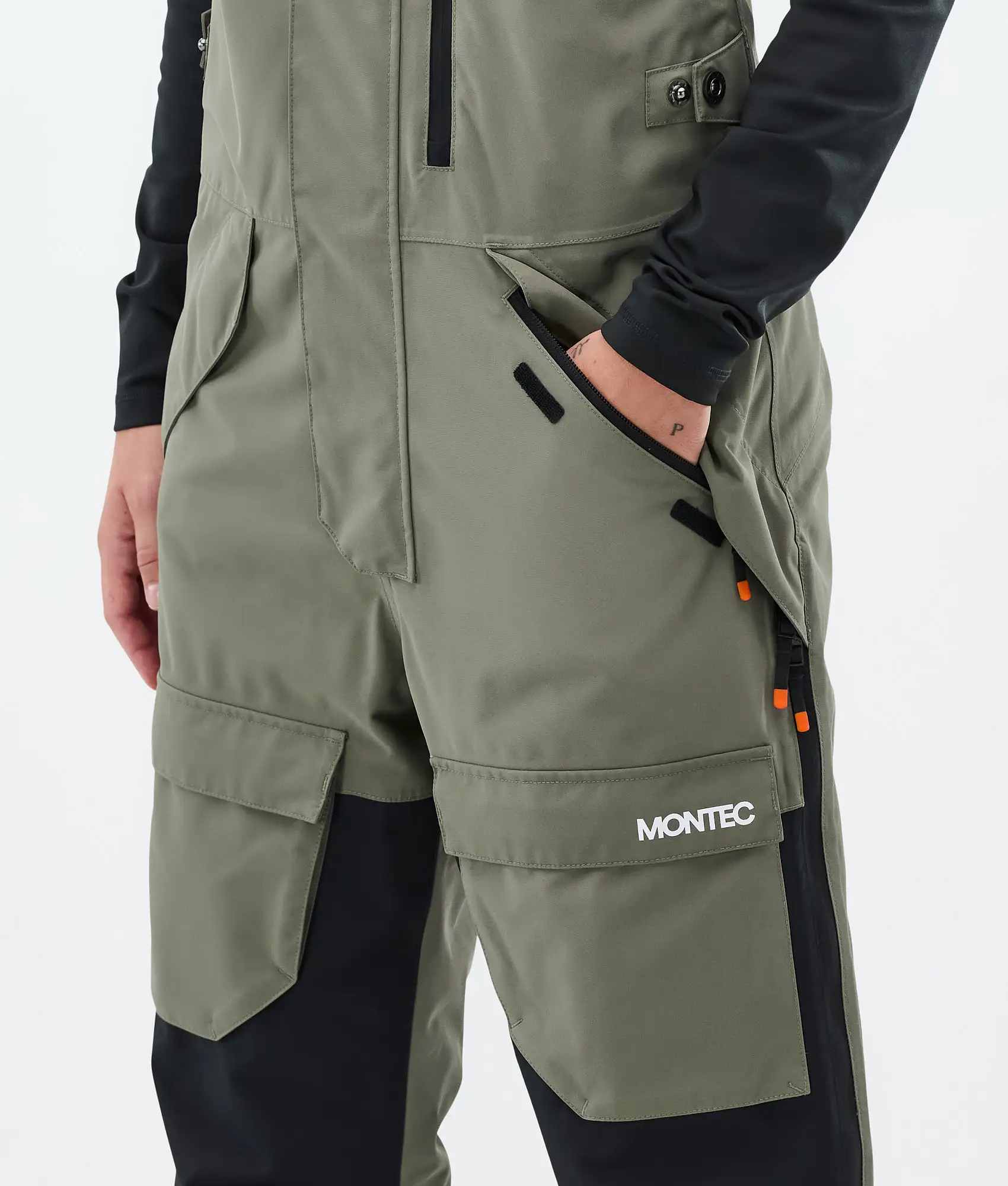 Fawk W Ski Pants Women Greenish/Black