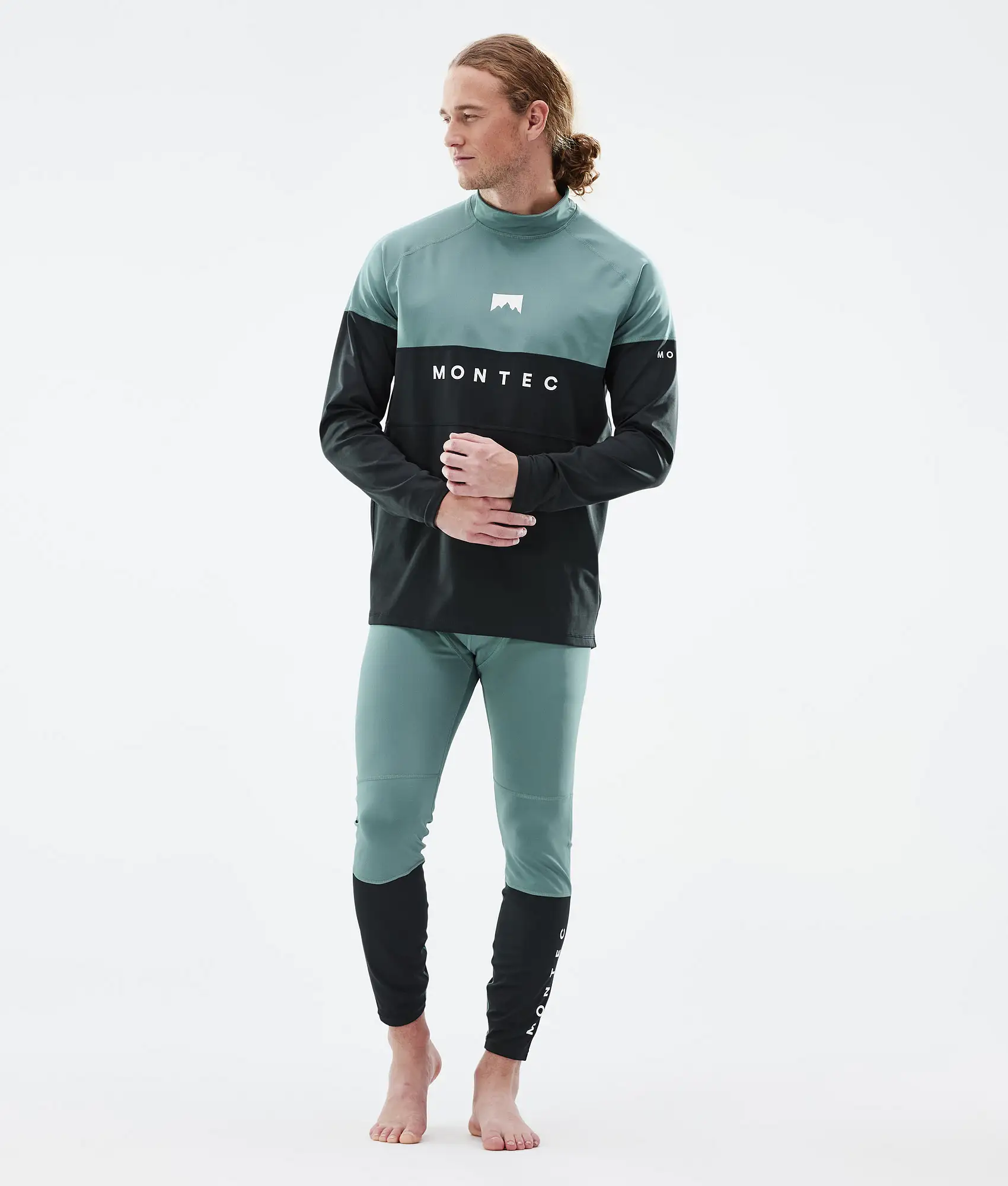 Alpha Base Layer Pant Men Atlantic/Black