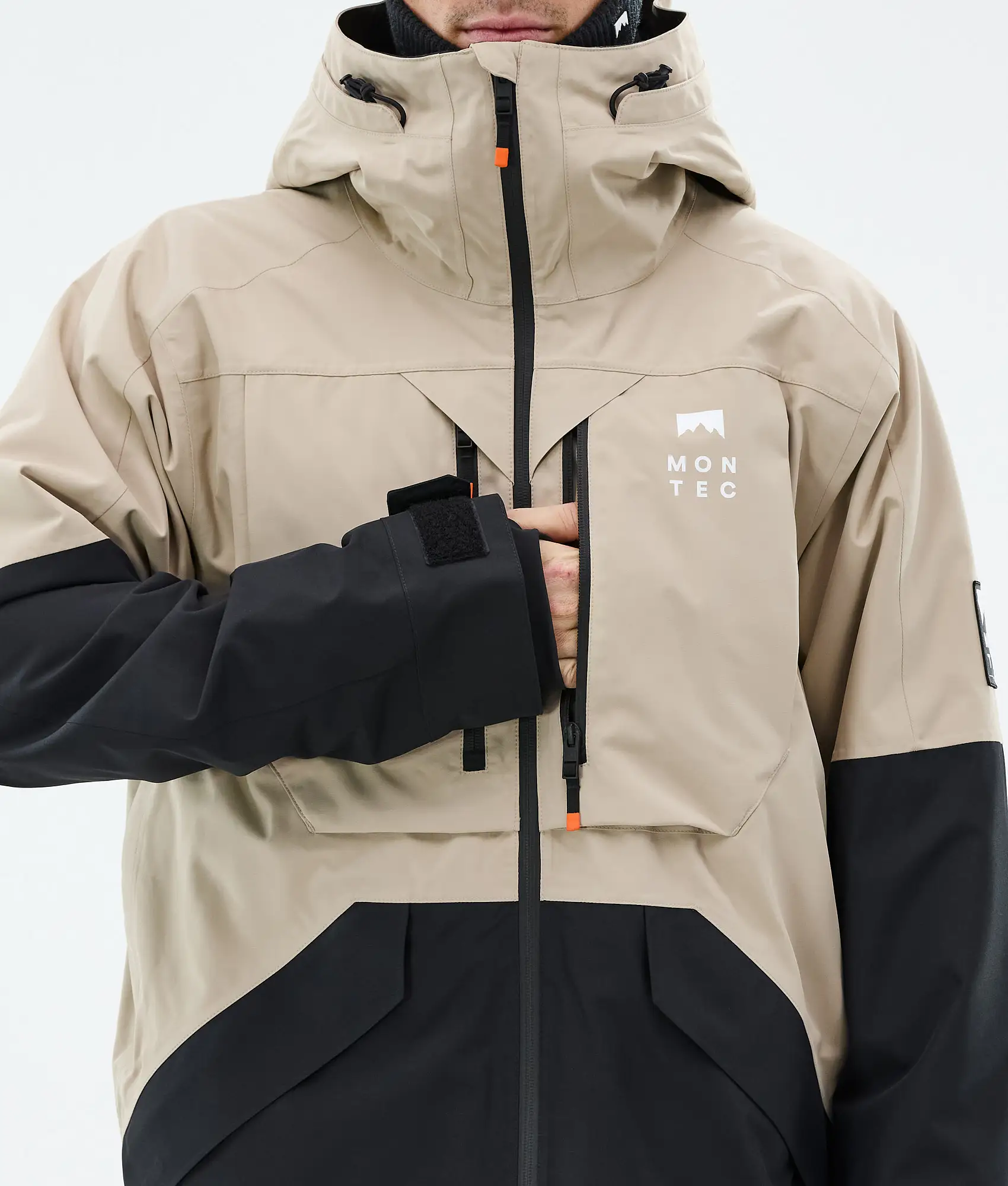 Arch Ski Jacket Men Sand/Black