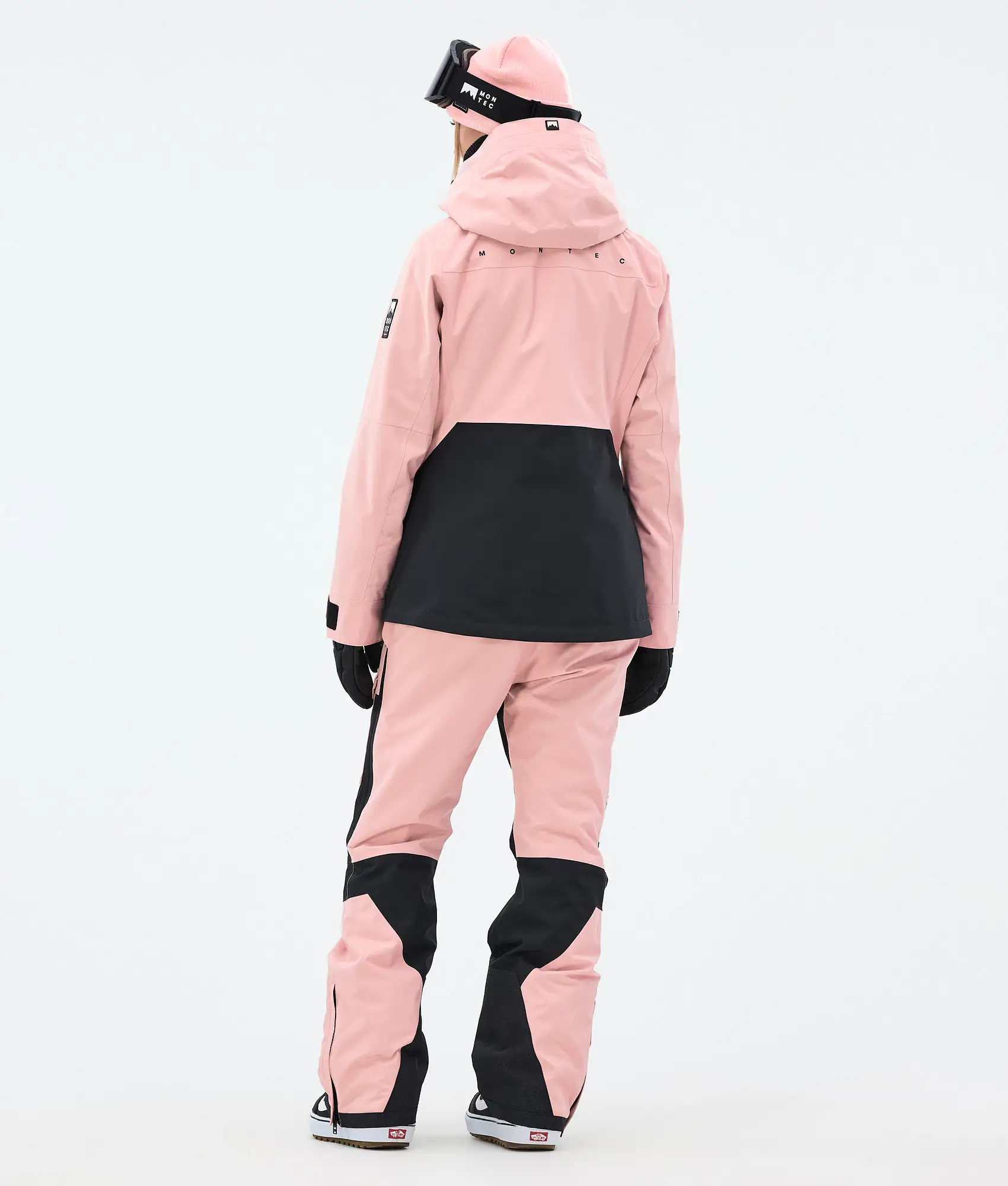 Moss W Snowboard Jacket Women Soft Pink/Black Renewed