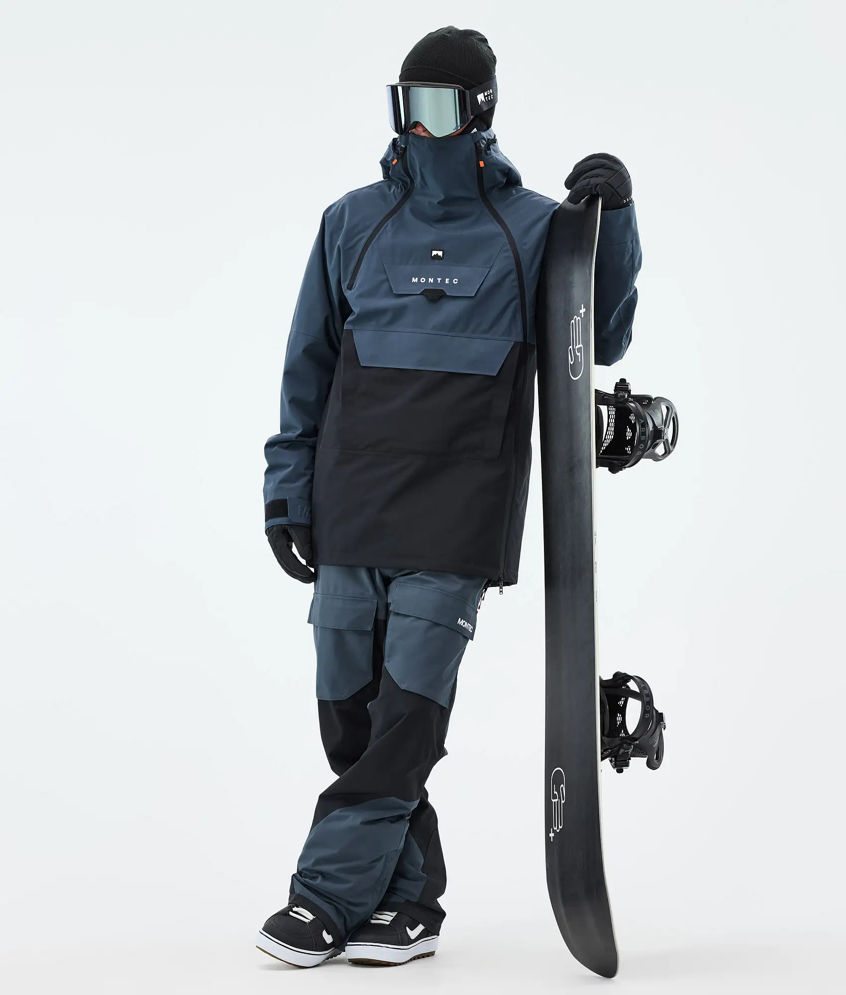 Doom Snowboard Jacket Men Metal Blue/Black