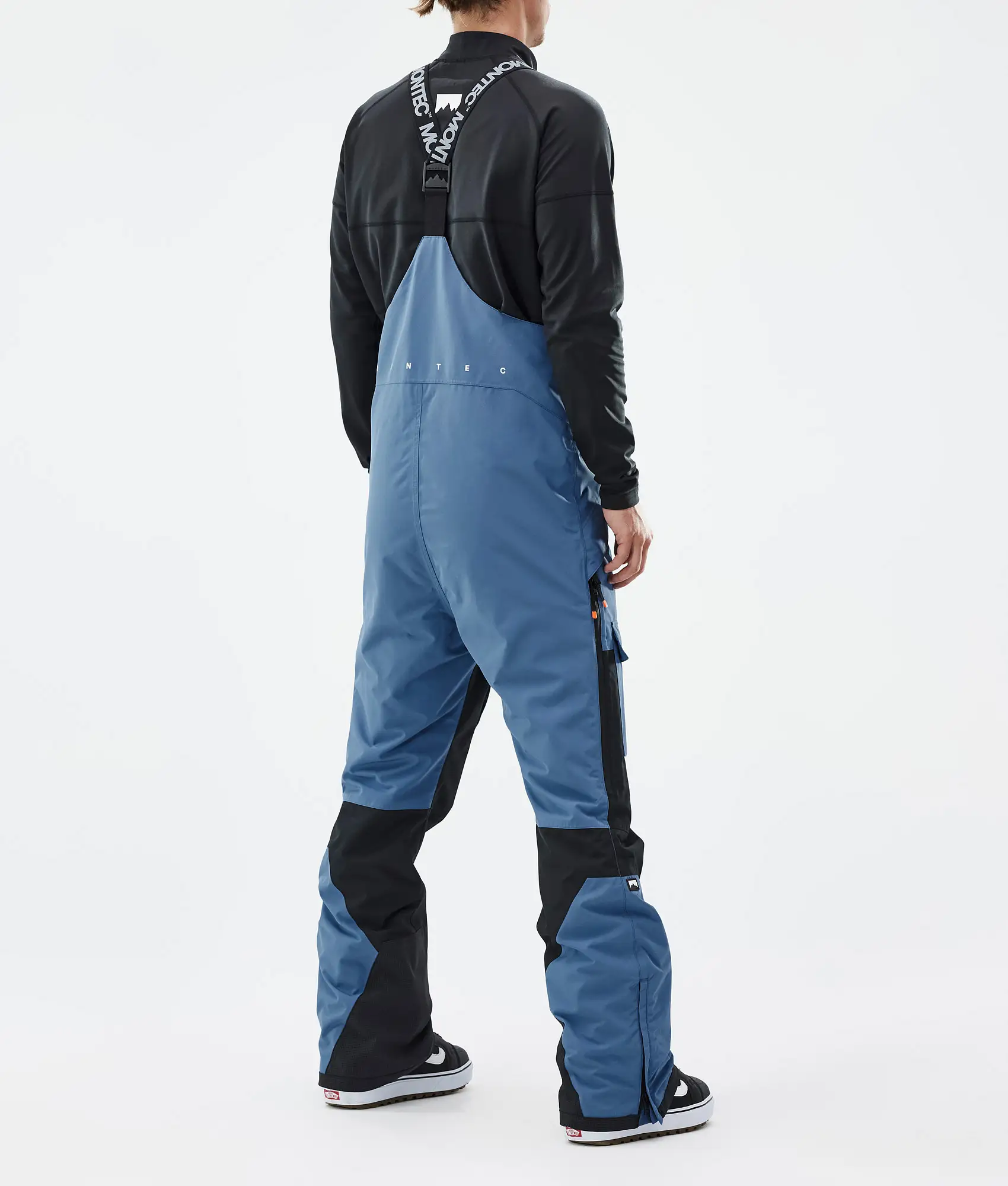 Fawk Snowboard Pants Men Blue Steel/Black