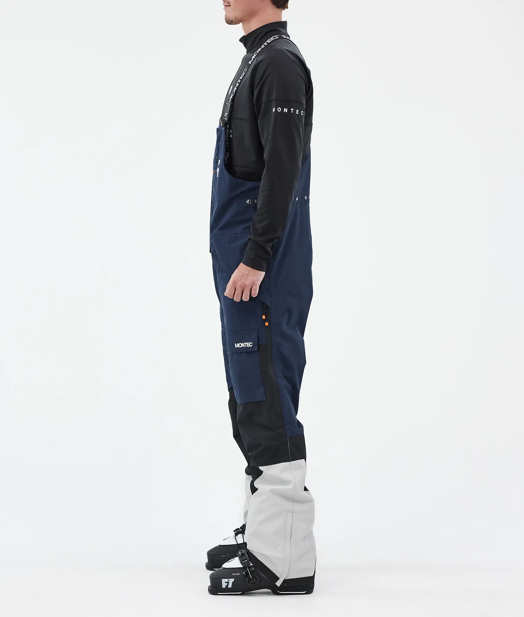 Fawk Ski Pants Men Dark Blue/Black/Light Grey