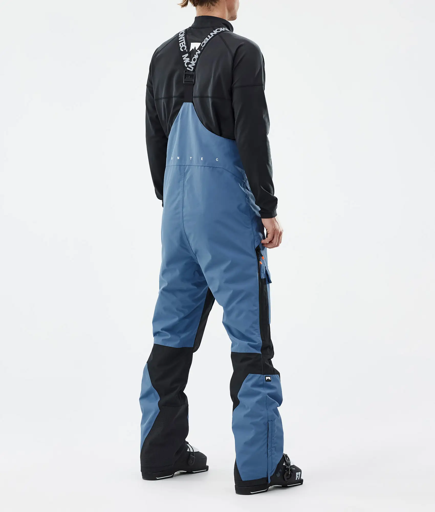 Fawk Ski Pants Men Blue Steel/Black