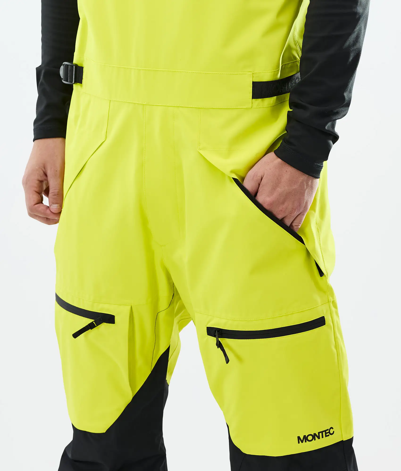 Arch Snowboard Pants Men Bright Yellow/Black