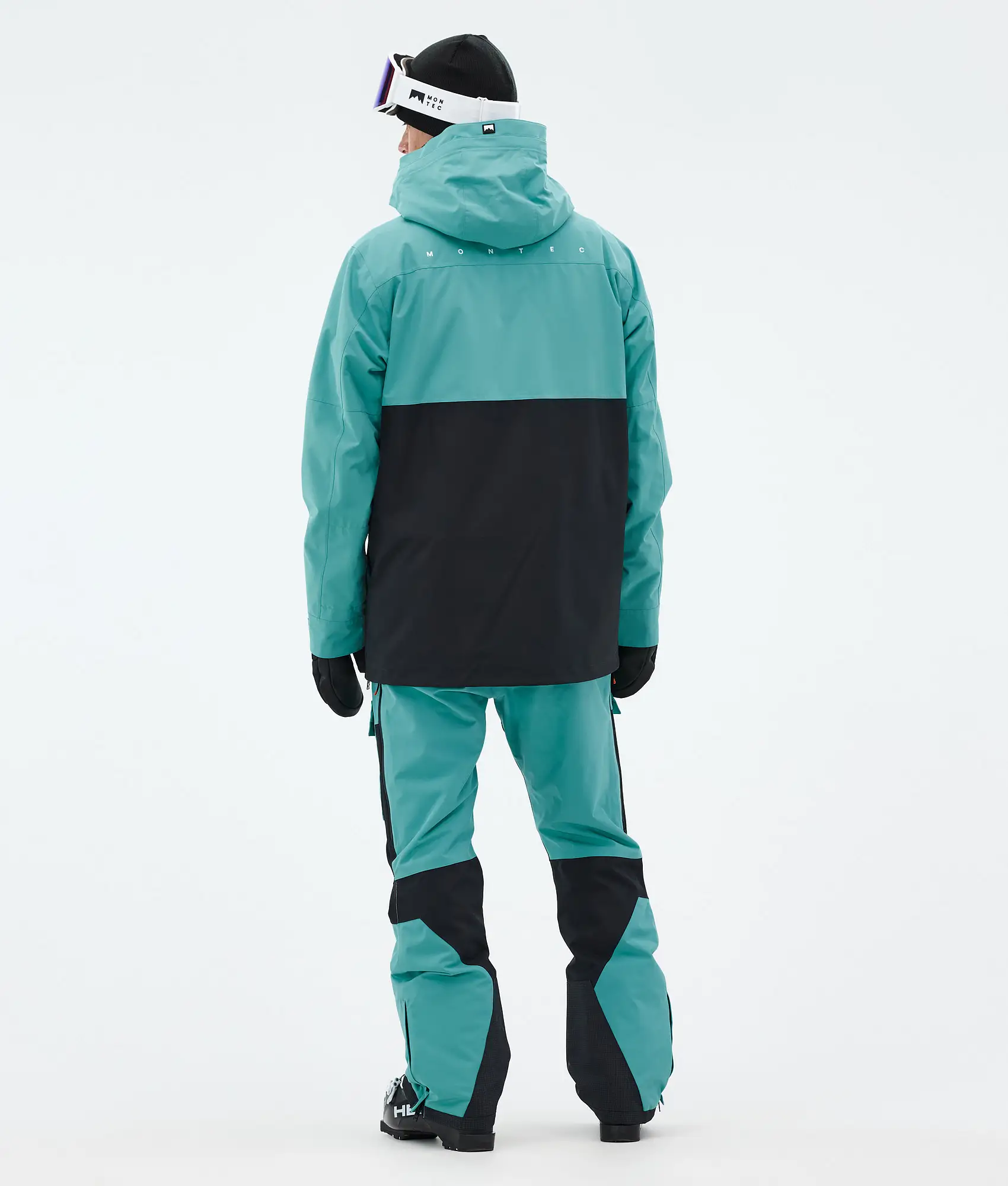 Doom Ski Jacket Men Turquoise/Black