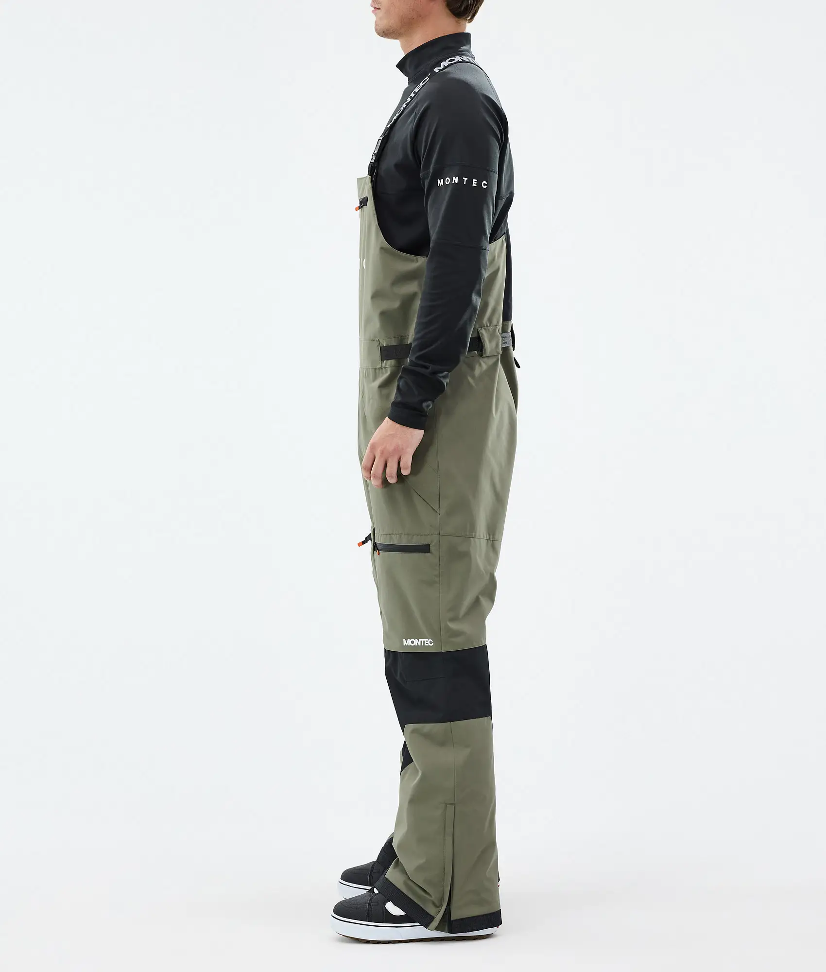 Arch Snowboard Pants Men Greenish/Black