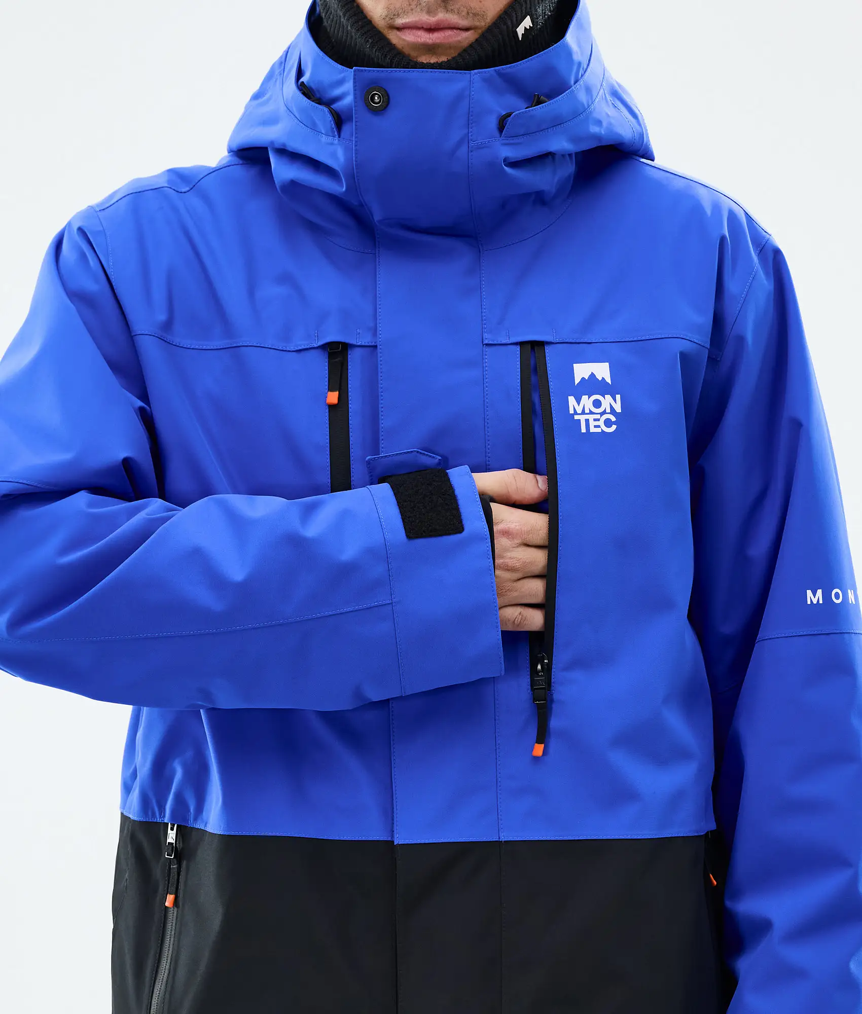 Fawk Snowboard Jacket Men Cobalt Blue/Black