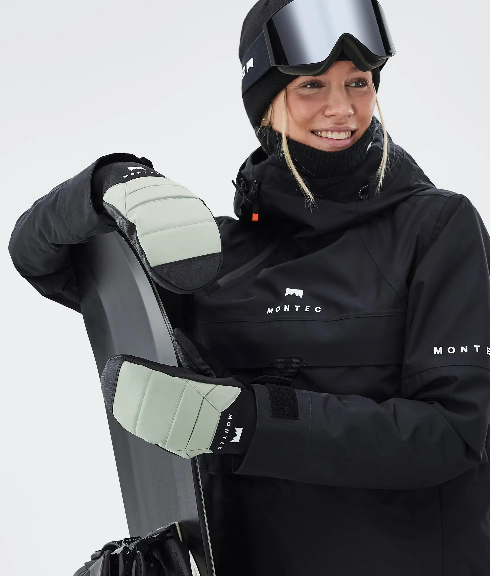 Kilo 22 Snow Mittens Soft Green