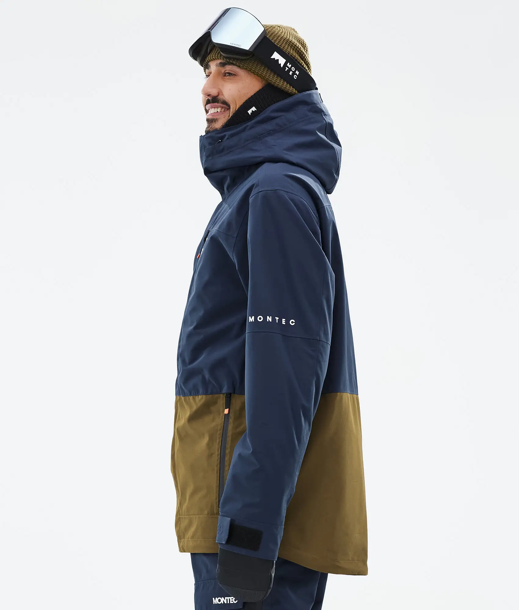 Fawk Ski Jacket Men Dark Blue/Fatigue