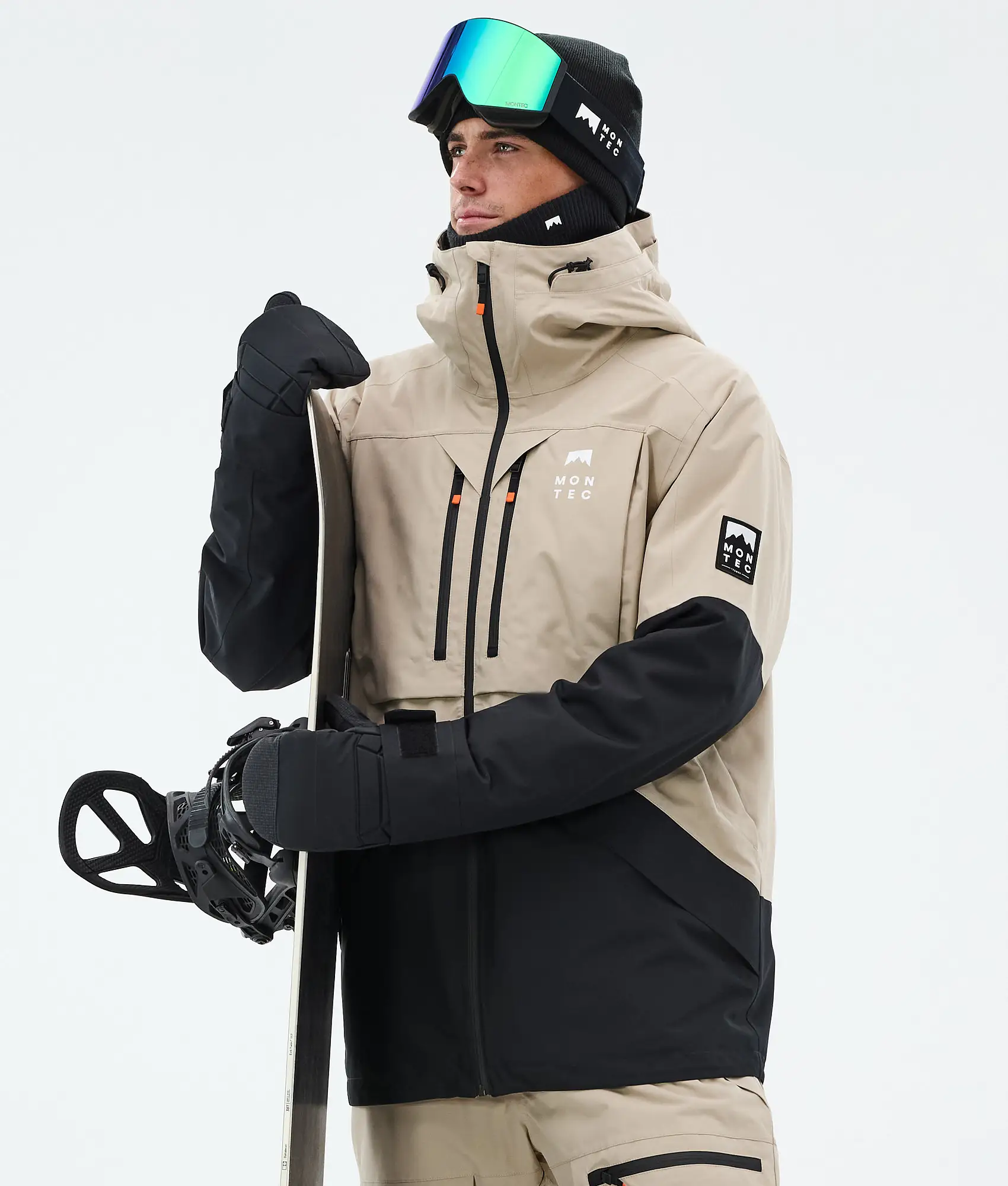 Arch Snowboard Jacket Men Sand/Black