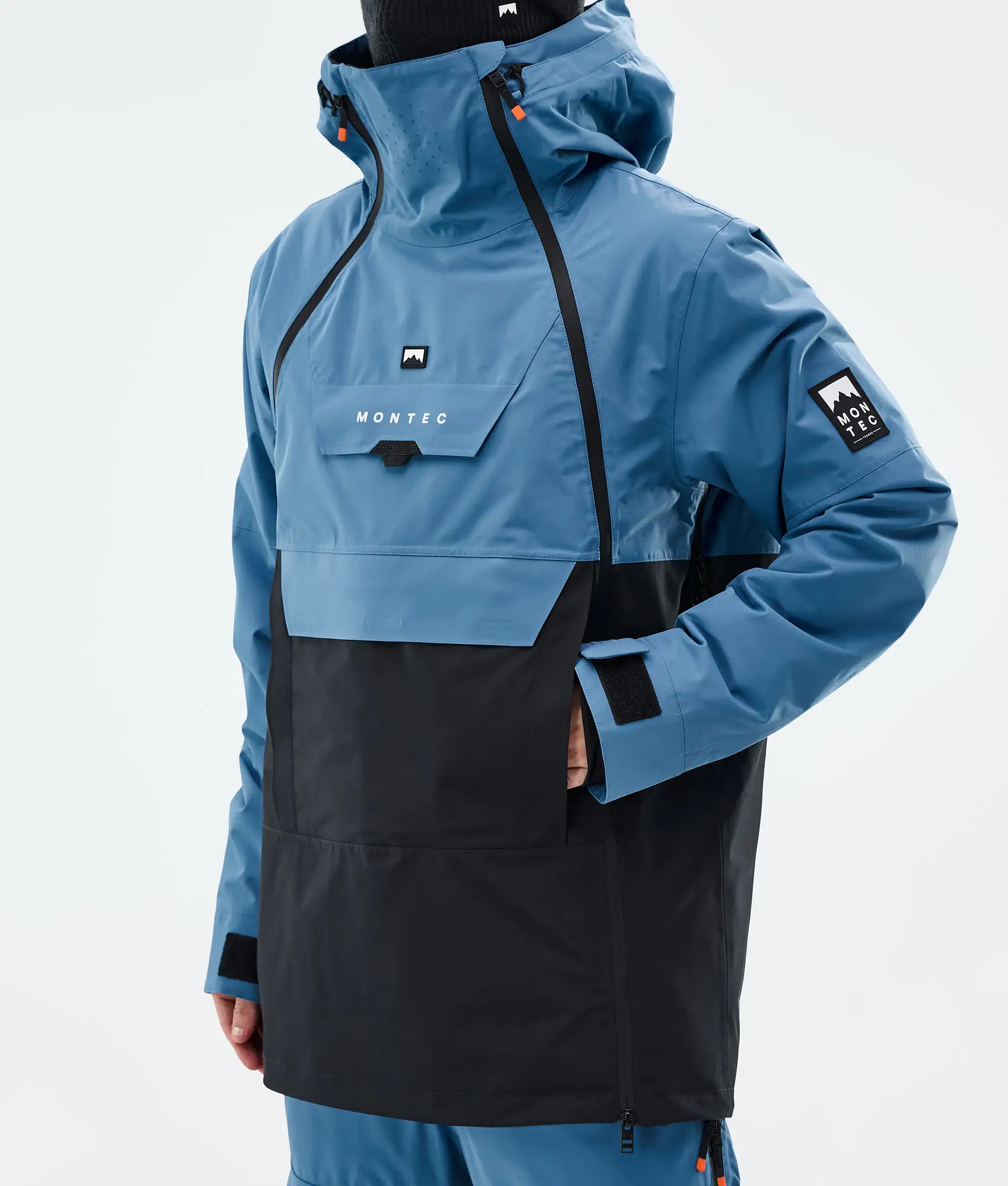 Doom Ski Jacket Men Blue Steel/Black