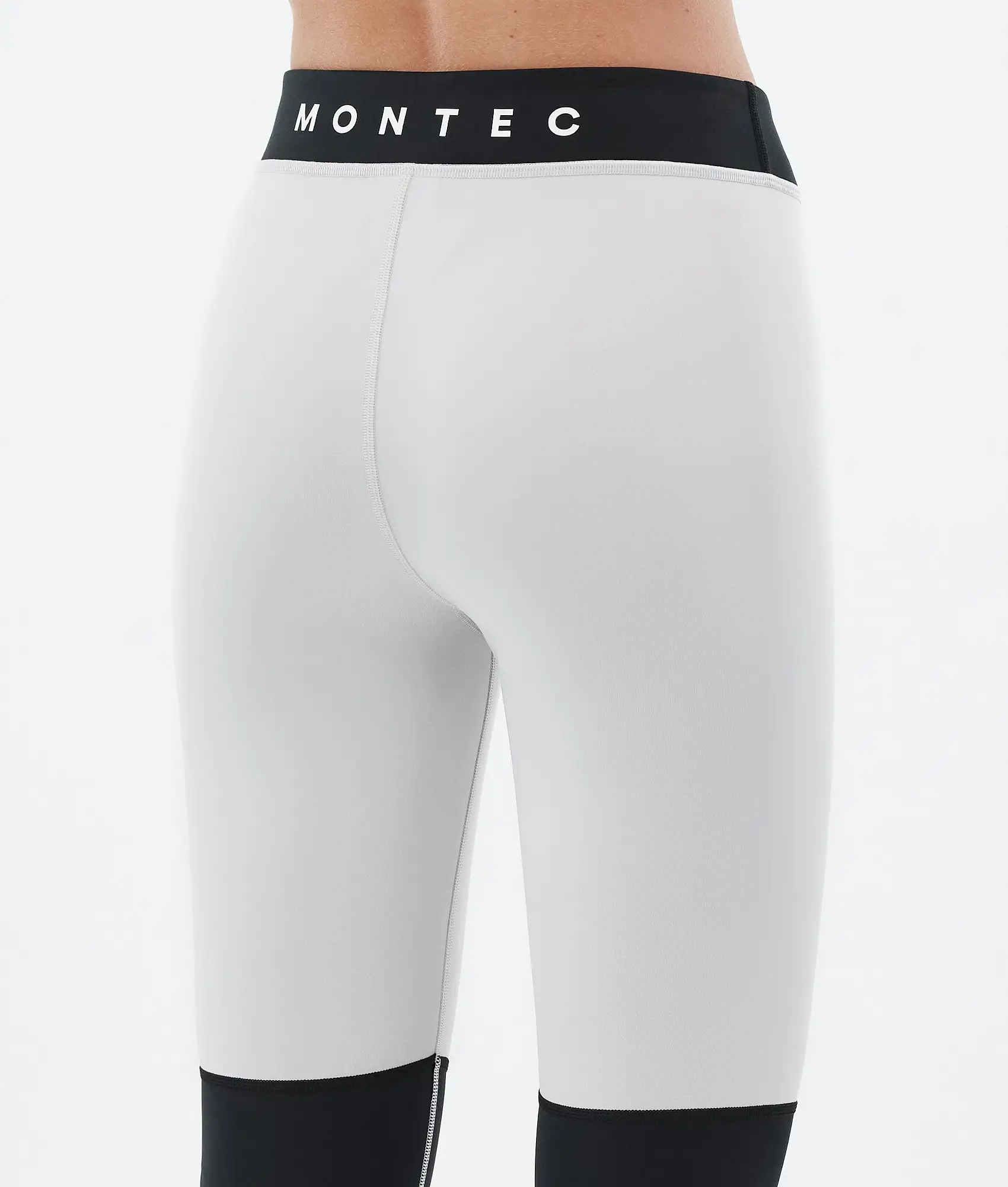 Alpha W Base Layer Pant Women Light Grey/Black/Metal Blue