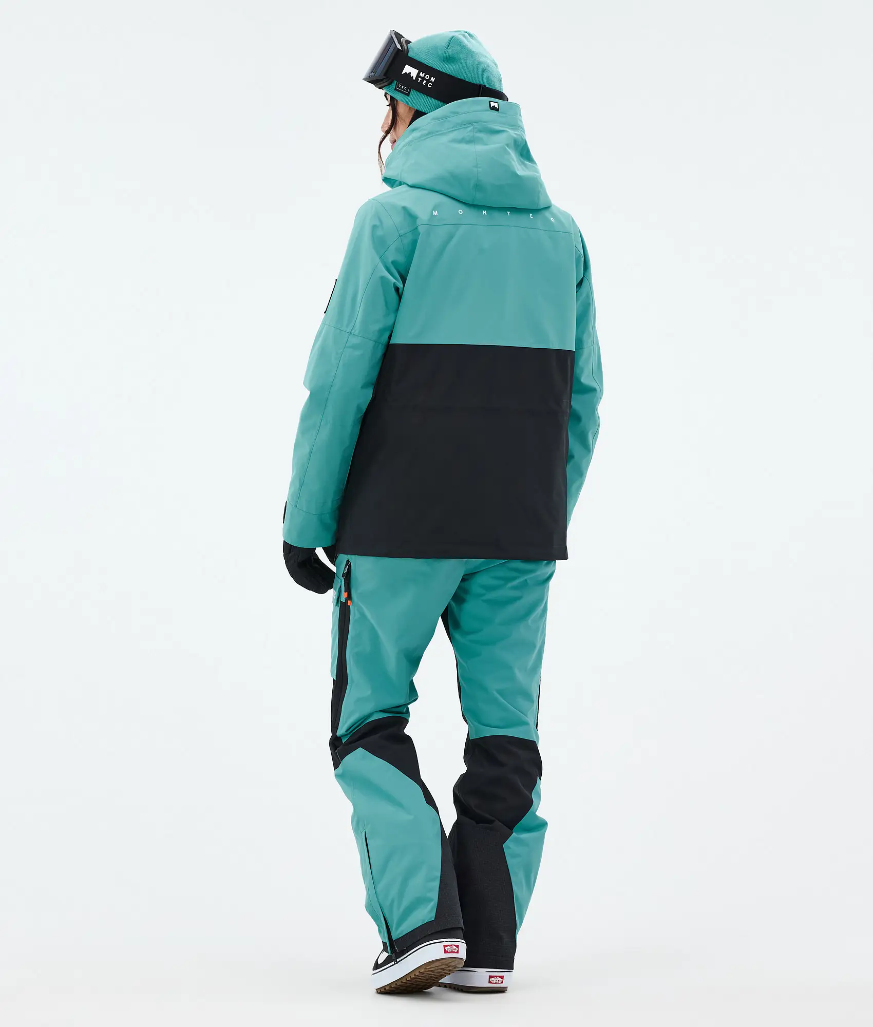 Doom W Snowboard Jacket Women Turquoise/Black